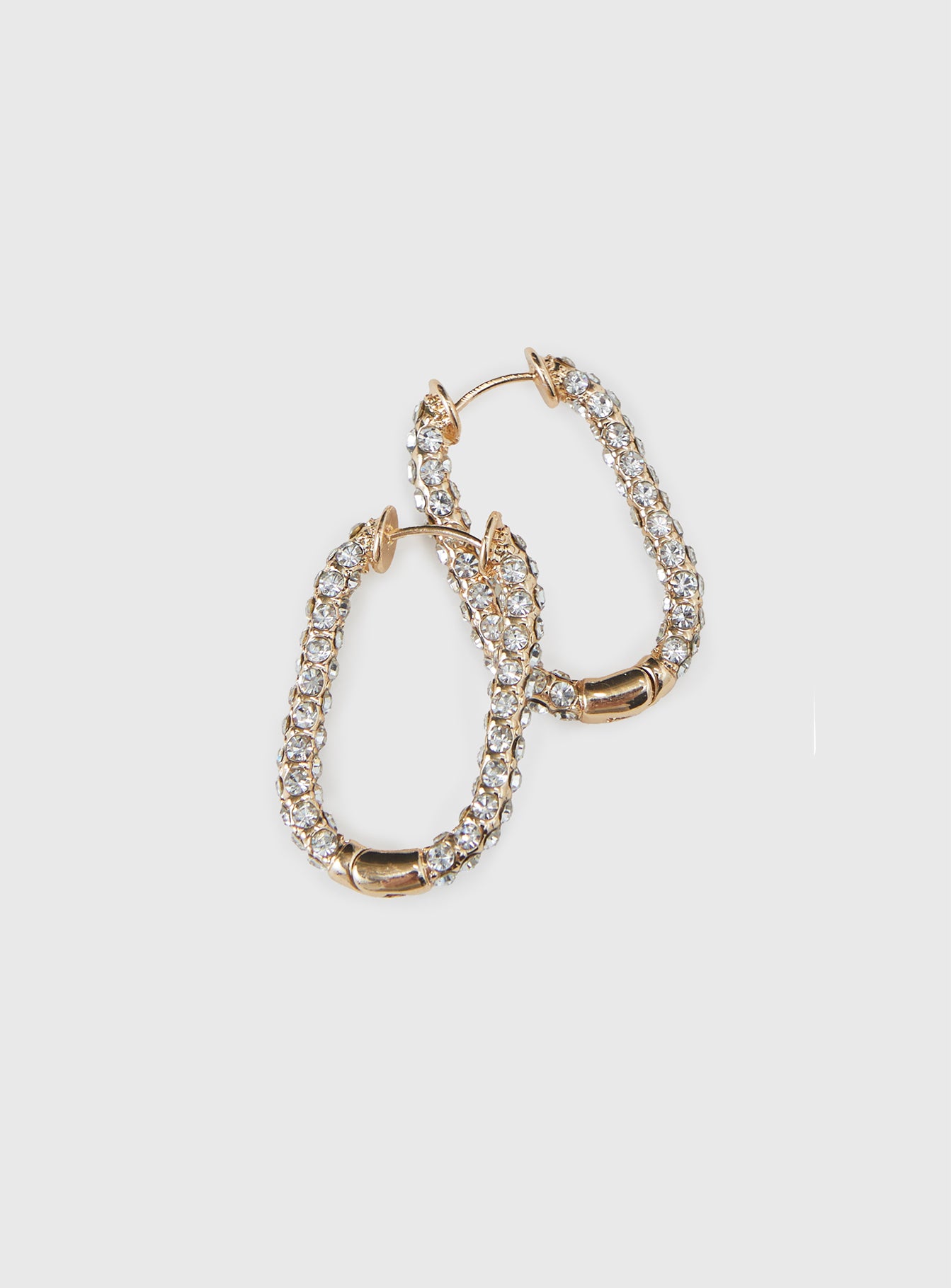 Merivale Diamante Earrings Gold - Image 4