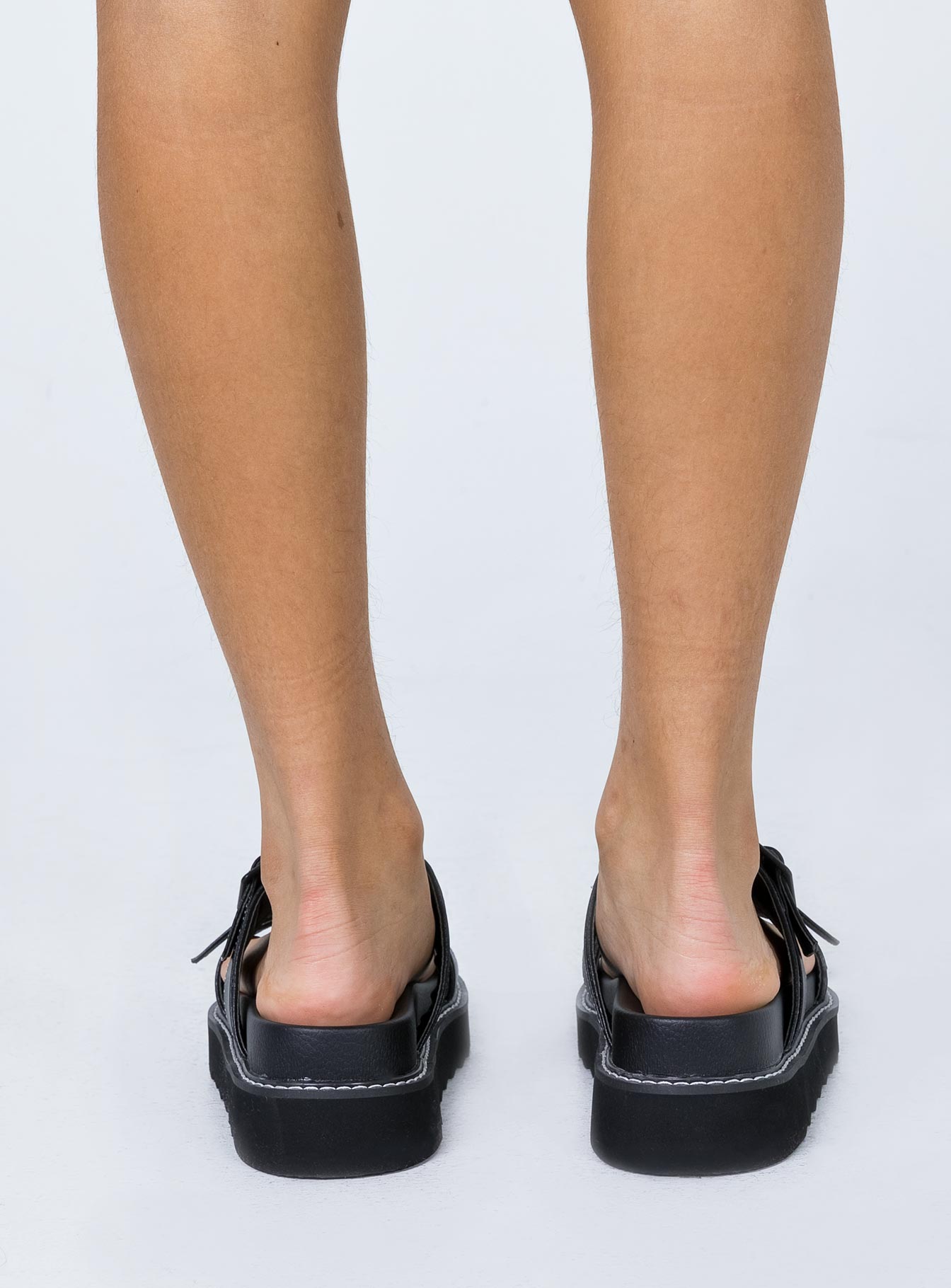 Ma Belle Sandals Contrast Stitch black - Image 5