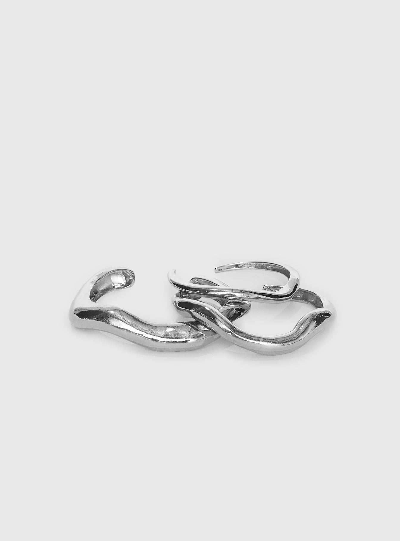 Soft Spoken Bracelet Set Silver - Image 4
