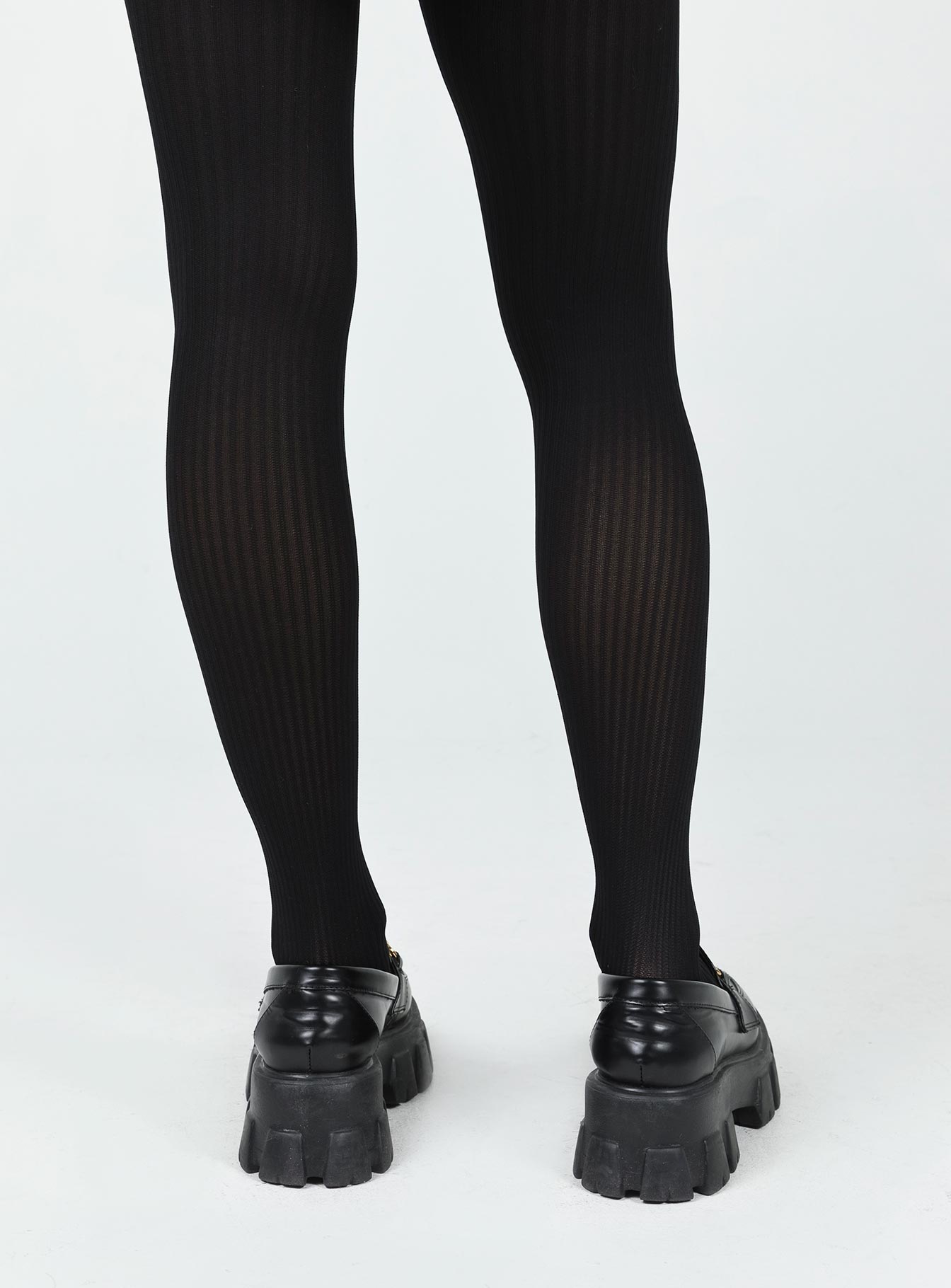Lupton Knit Stockings Black - Image 4