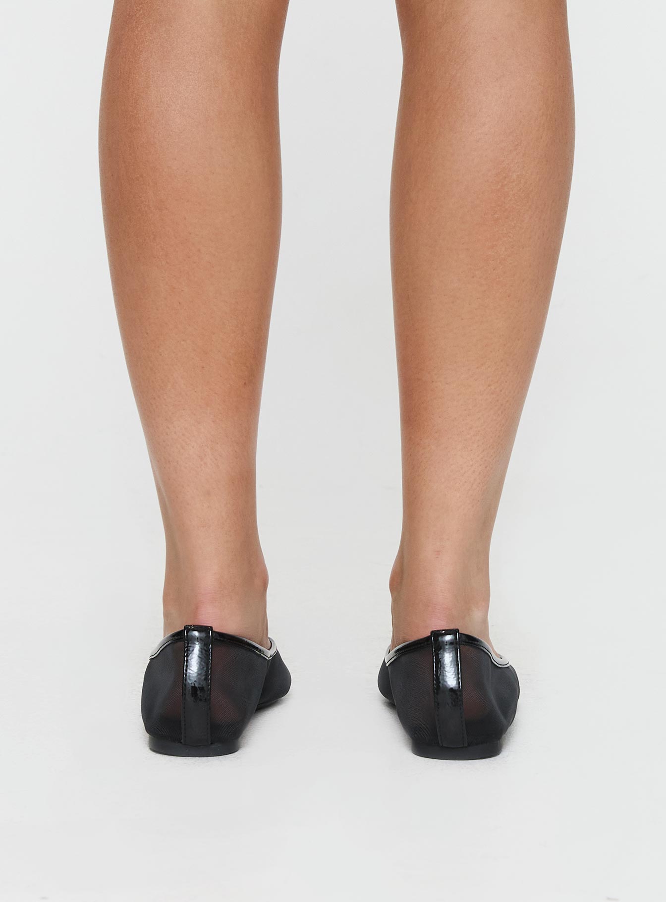 Therapy Arlo Ballet Flats Black Mesh - Image 4