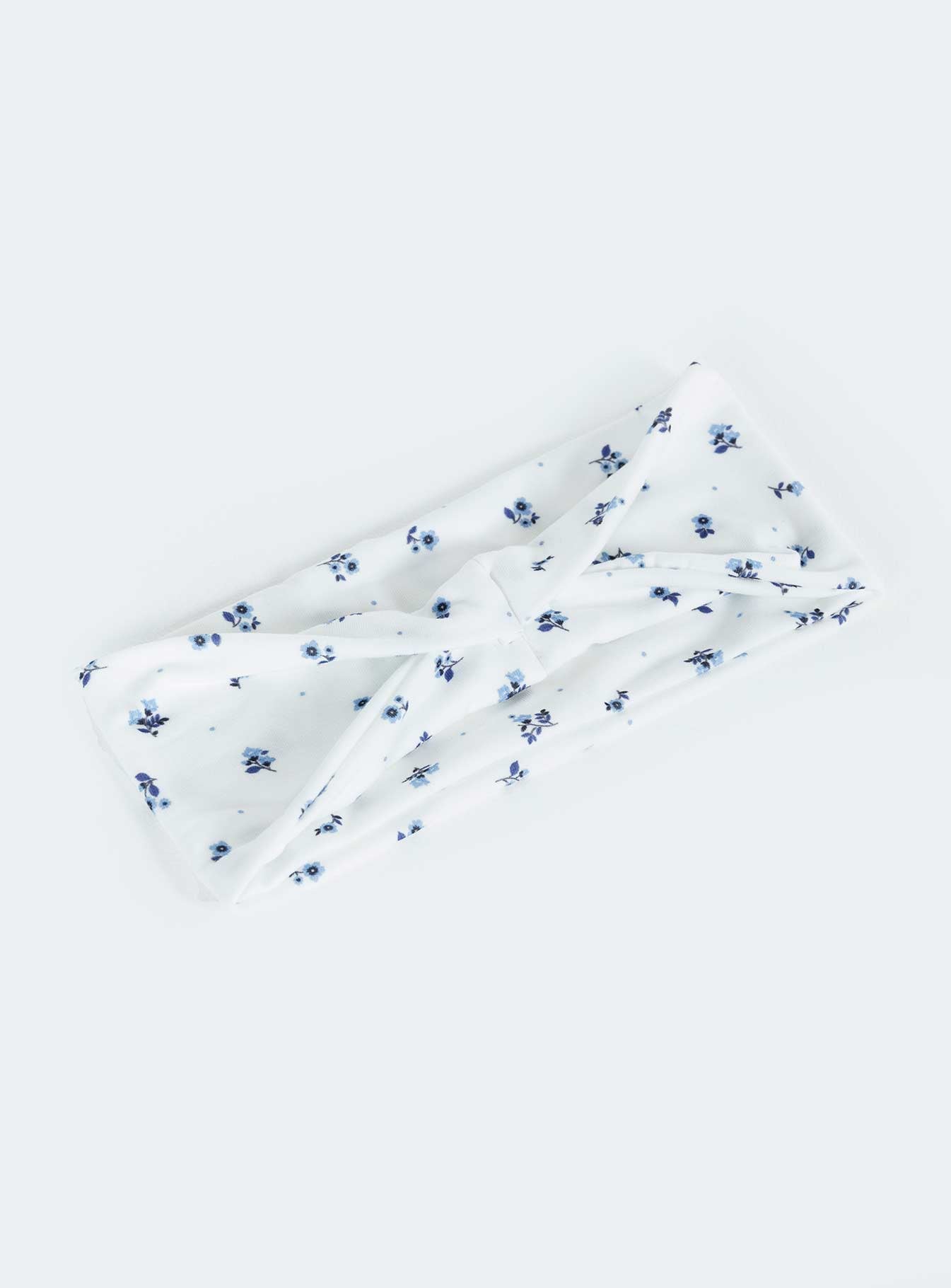 The Juney Headband Blue Floral - Image 3