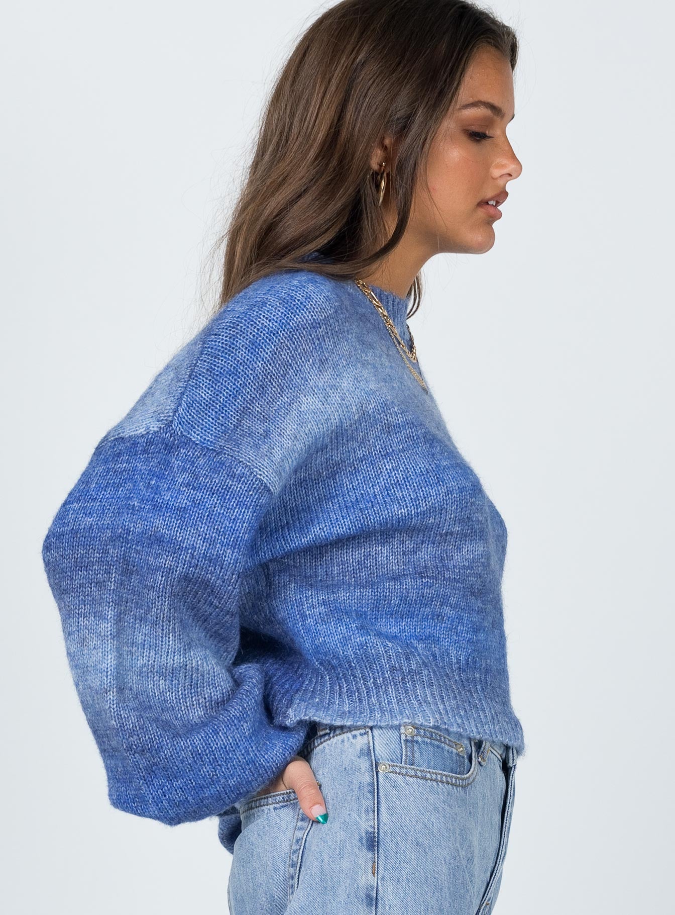 Adina Sweater Blue - Image 4