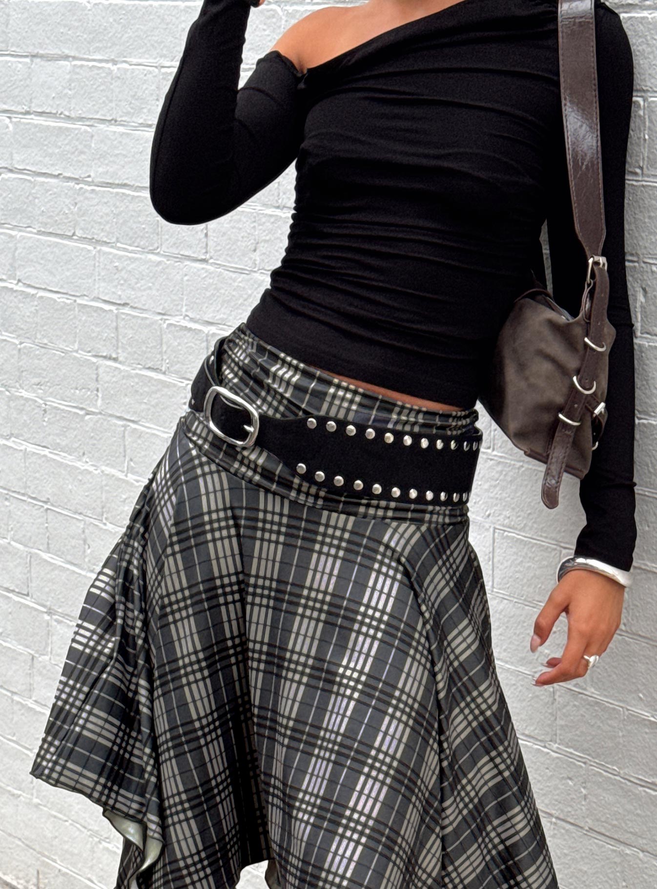 Spheres Stud Belt Black - Image 4