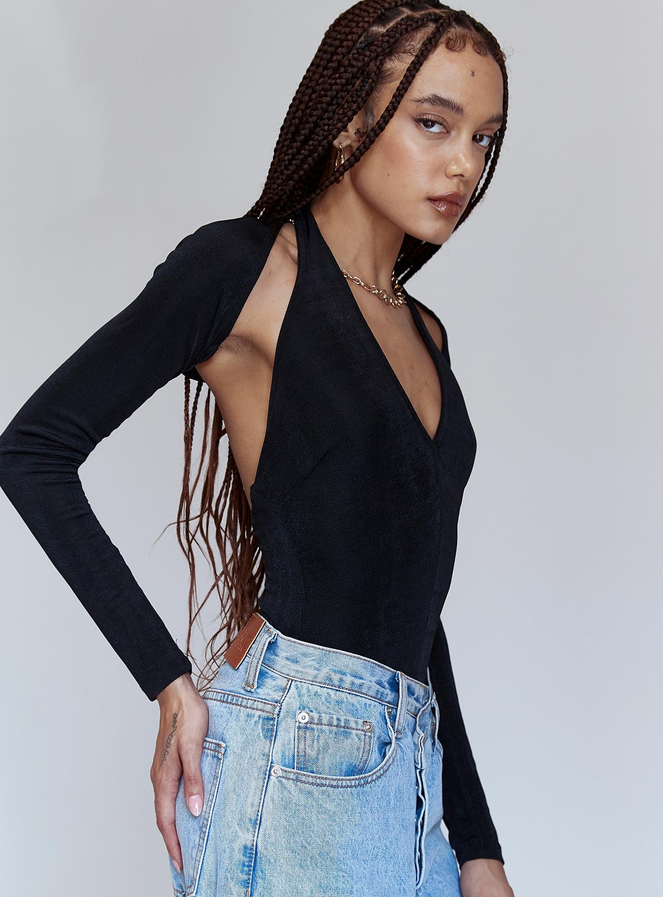 Lock It Down Bodysuit Black - Image 3