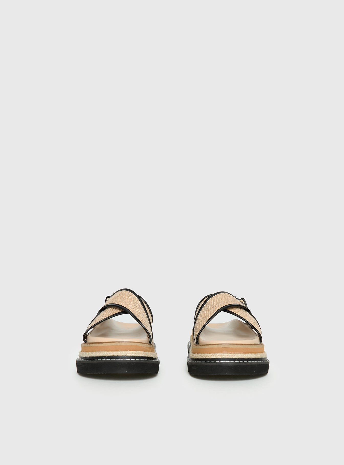 Odi Sandals Tan / Black - Image 4