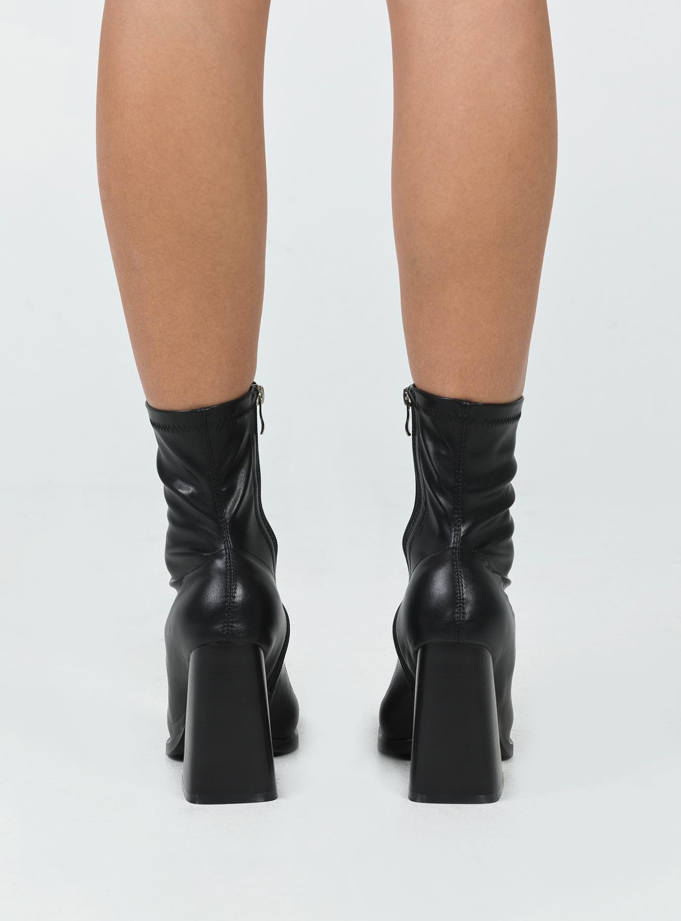 Izuka Ankle Boots Black - Image 4
