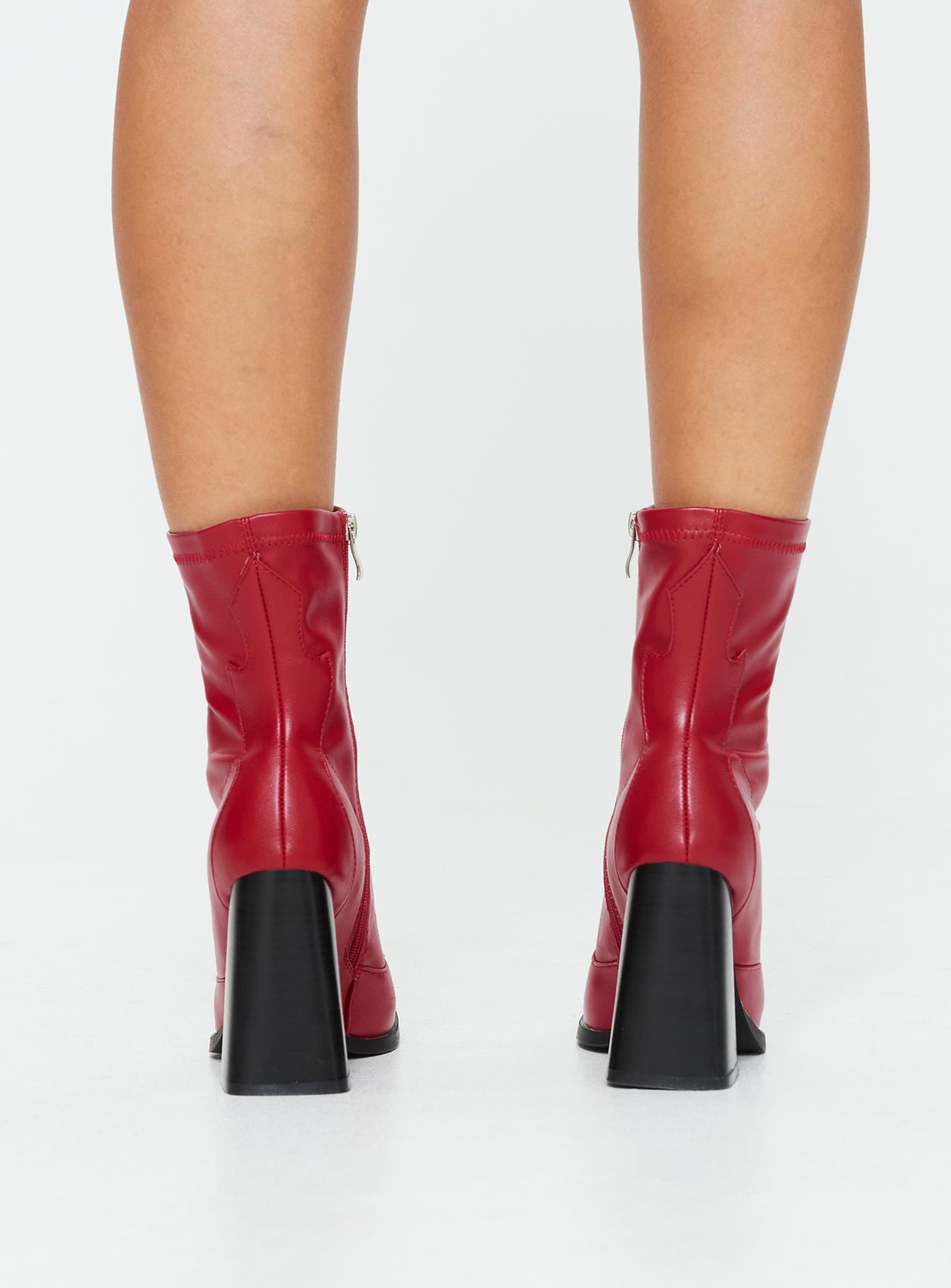 Hailee Boots Red - Image 4