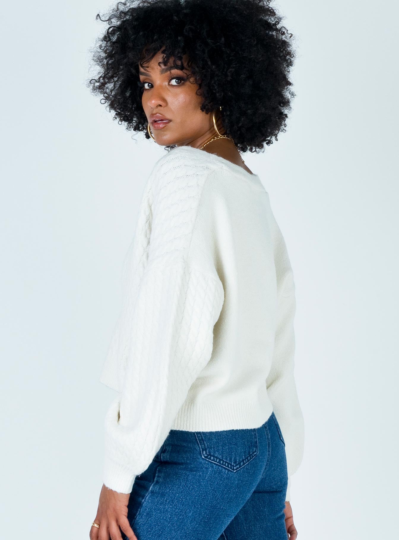 Dashiell Cardigan White - Image 3