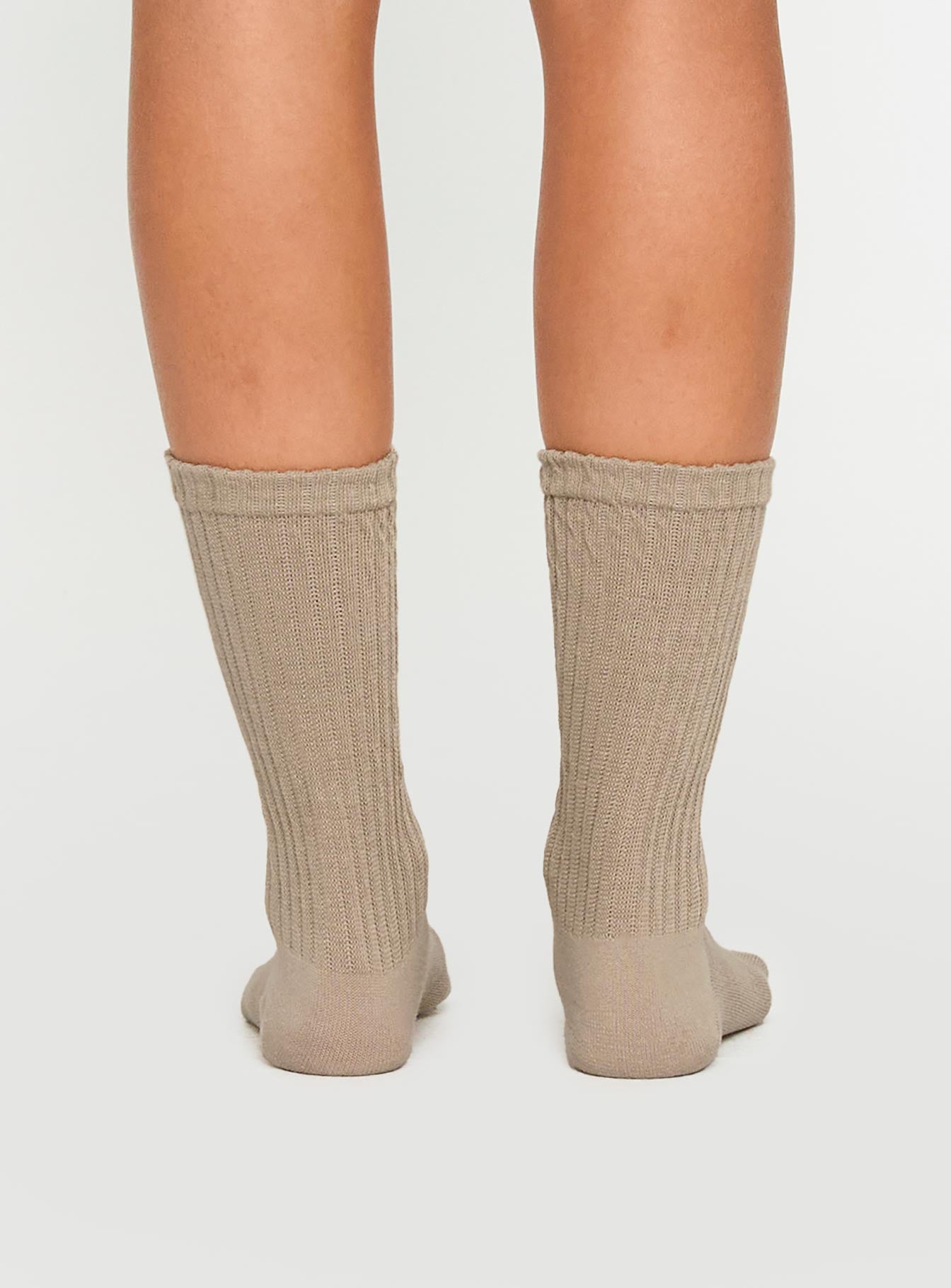 Back Around Socks Oat - Image 4