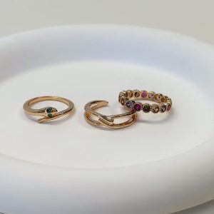 Dawney Ring Pack Gold