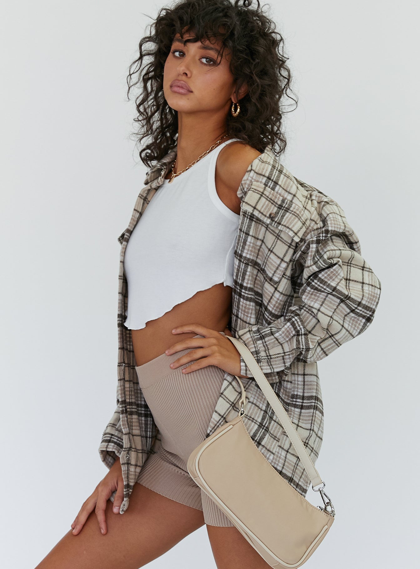 Willa Shirt Beige - Image 3