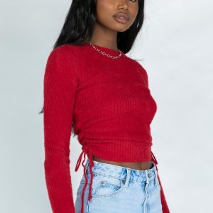 Jesica Sweater Burgundy