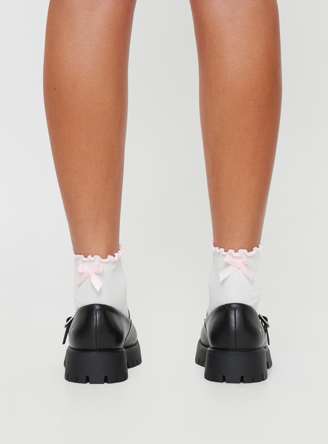 Windsor Smith Timeless Mary Jane Flats Black - Image 4