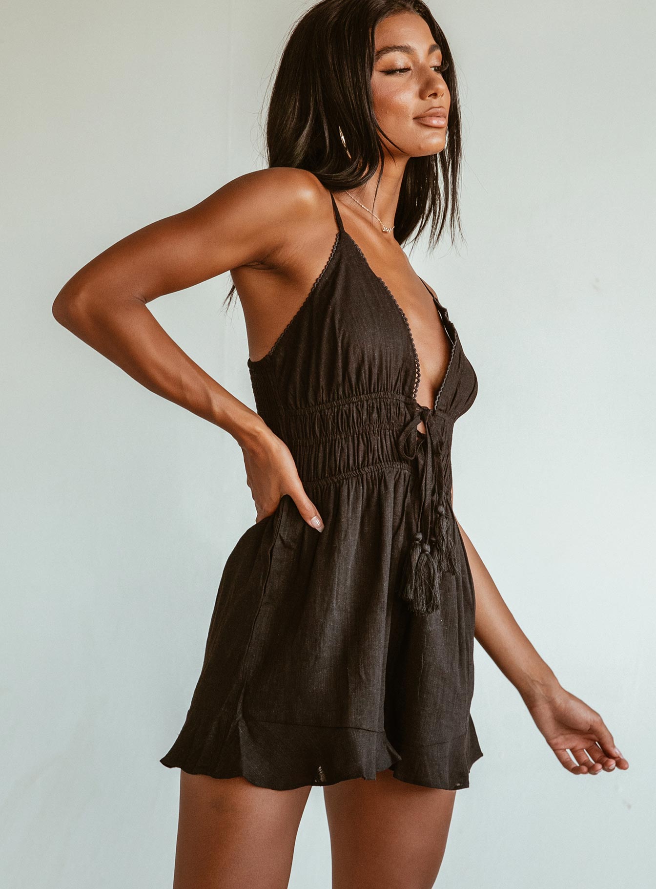 Colleen Romper Black - Image 3