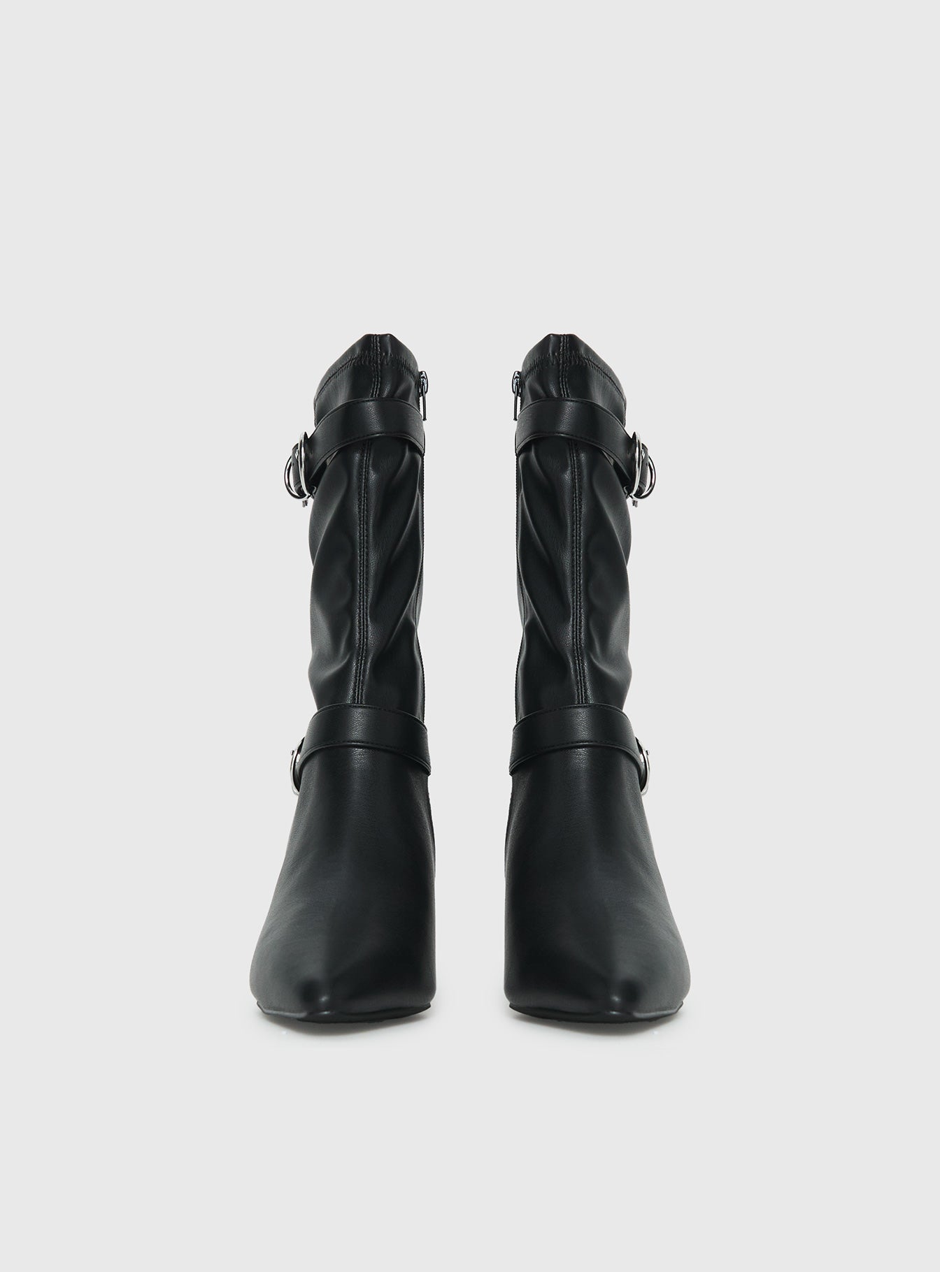 Therapy Kimme Sock Boots Black - Image 4