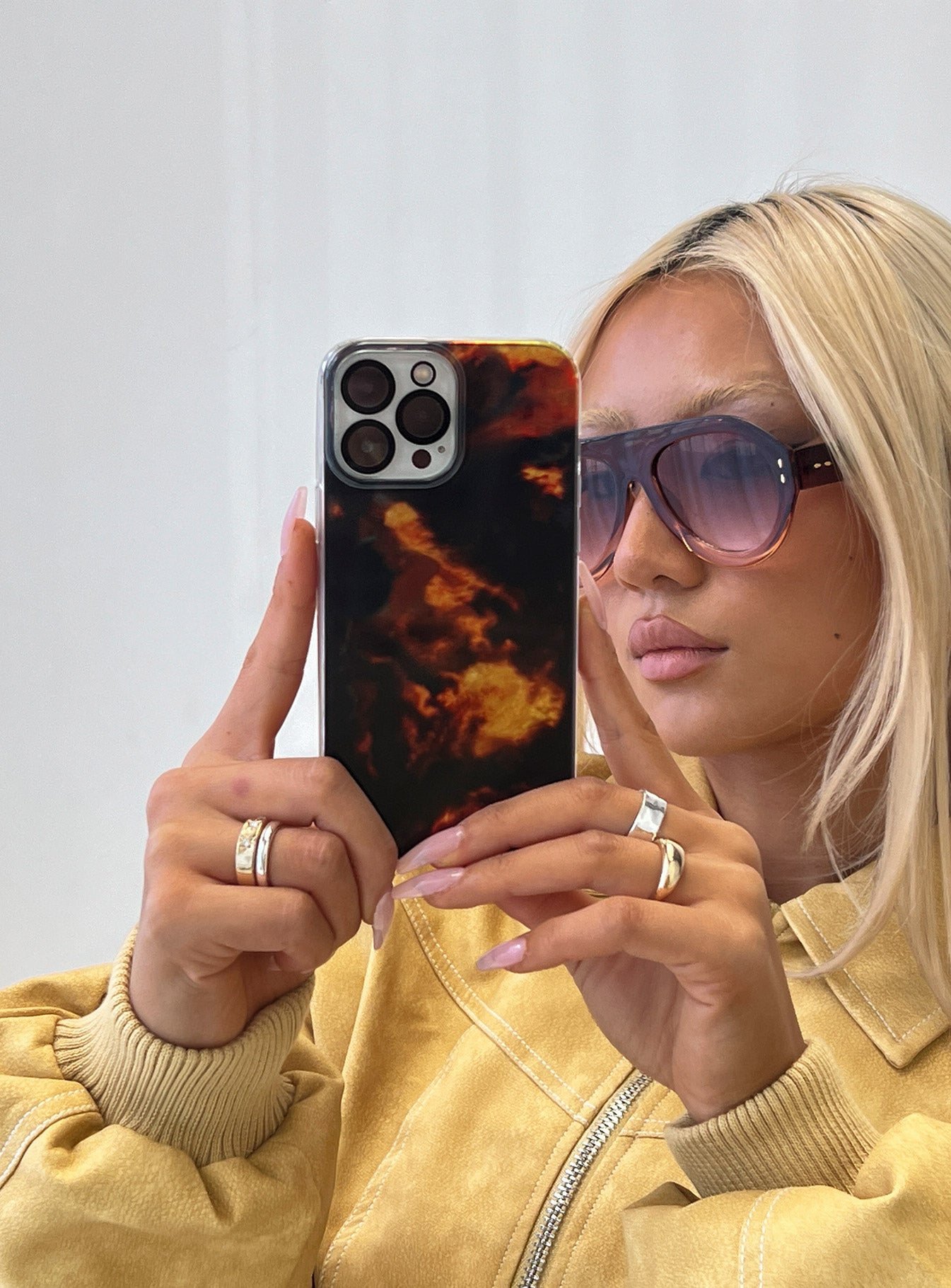 Call Me Back iPhone Case Tortoise - Image 3