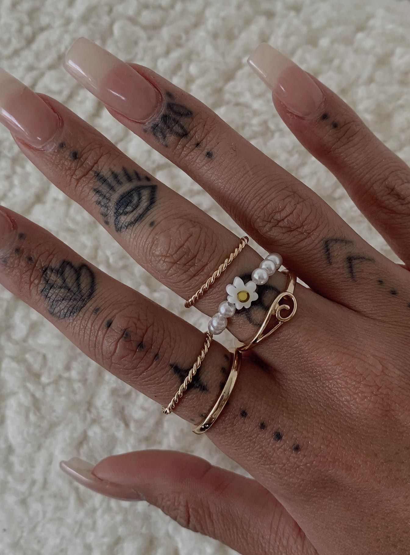 Janssen Ring Pack Gold / White - Image 4