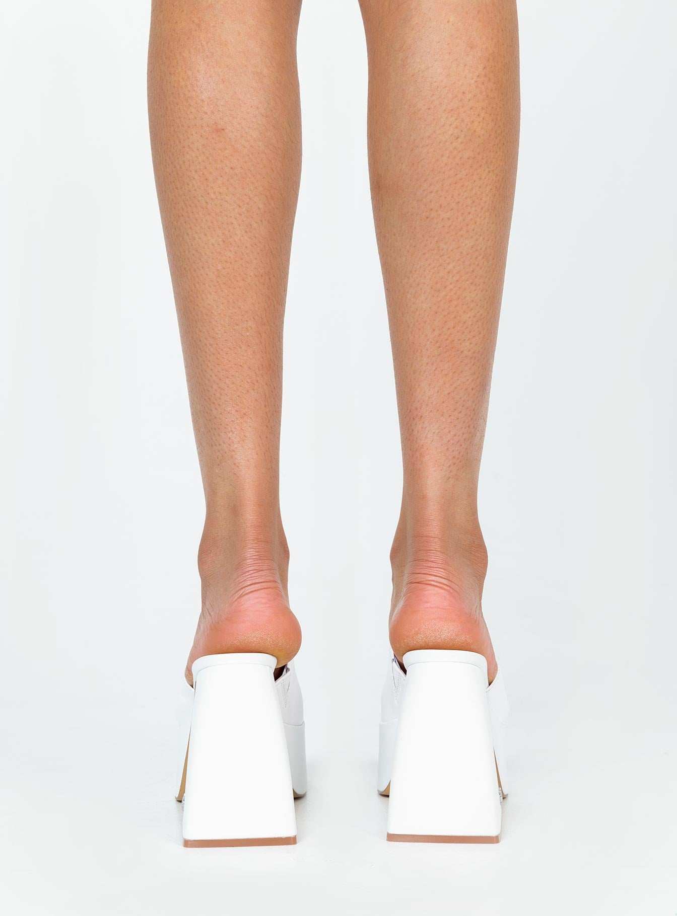 Windsor Smith Highrise Platform Heel White - Image 5