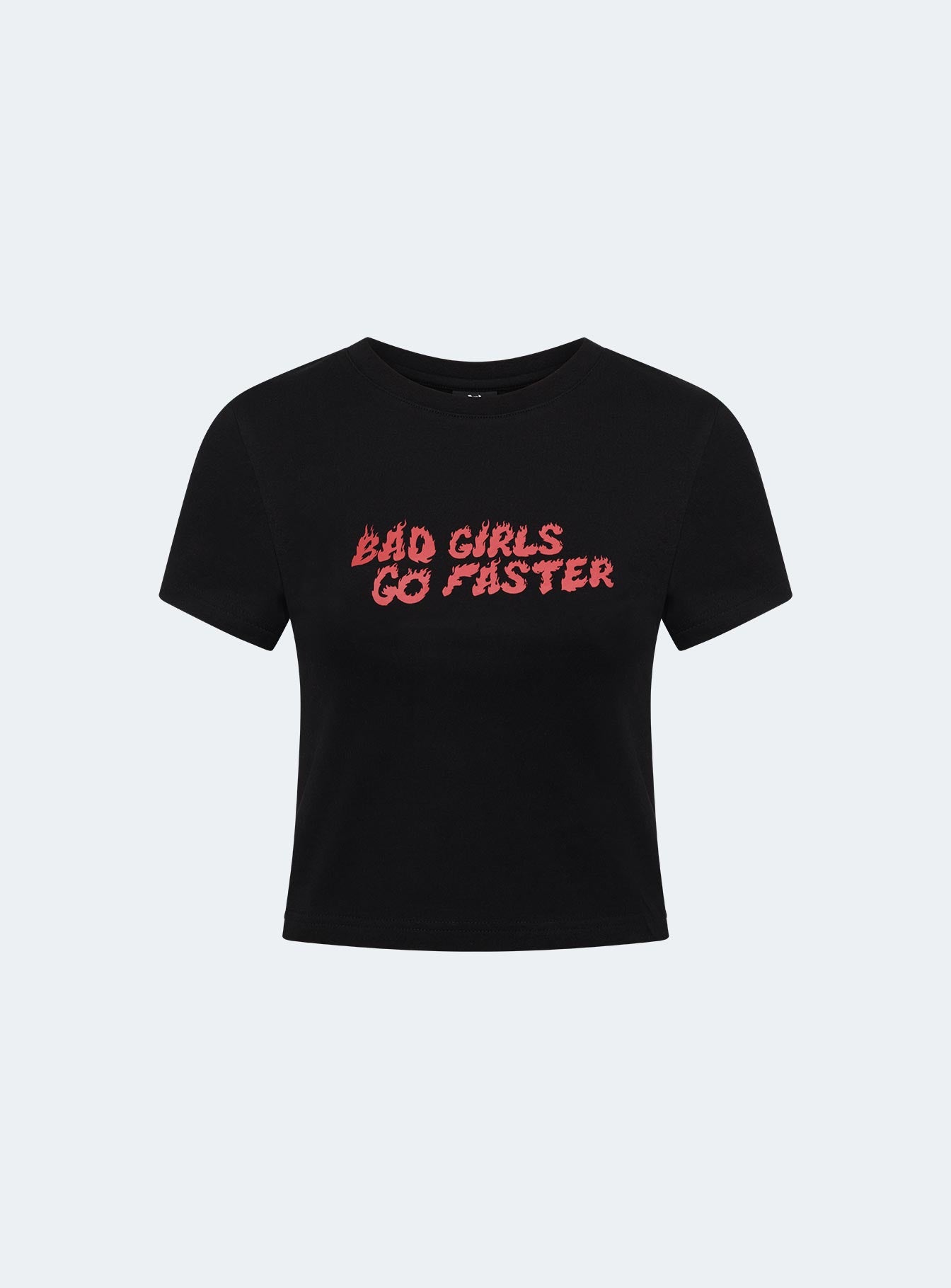 JGR & STN Faster Baby Tee Black - Image 9