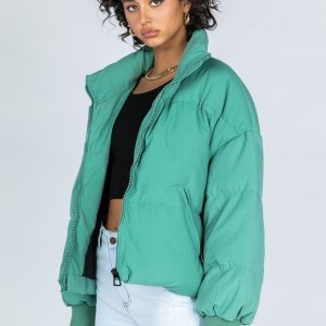 Abe Puffer Jacket Green