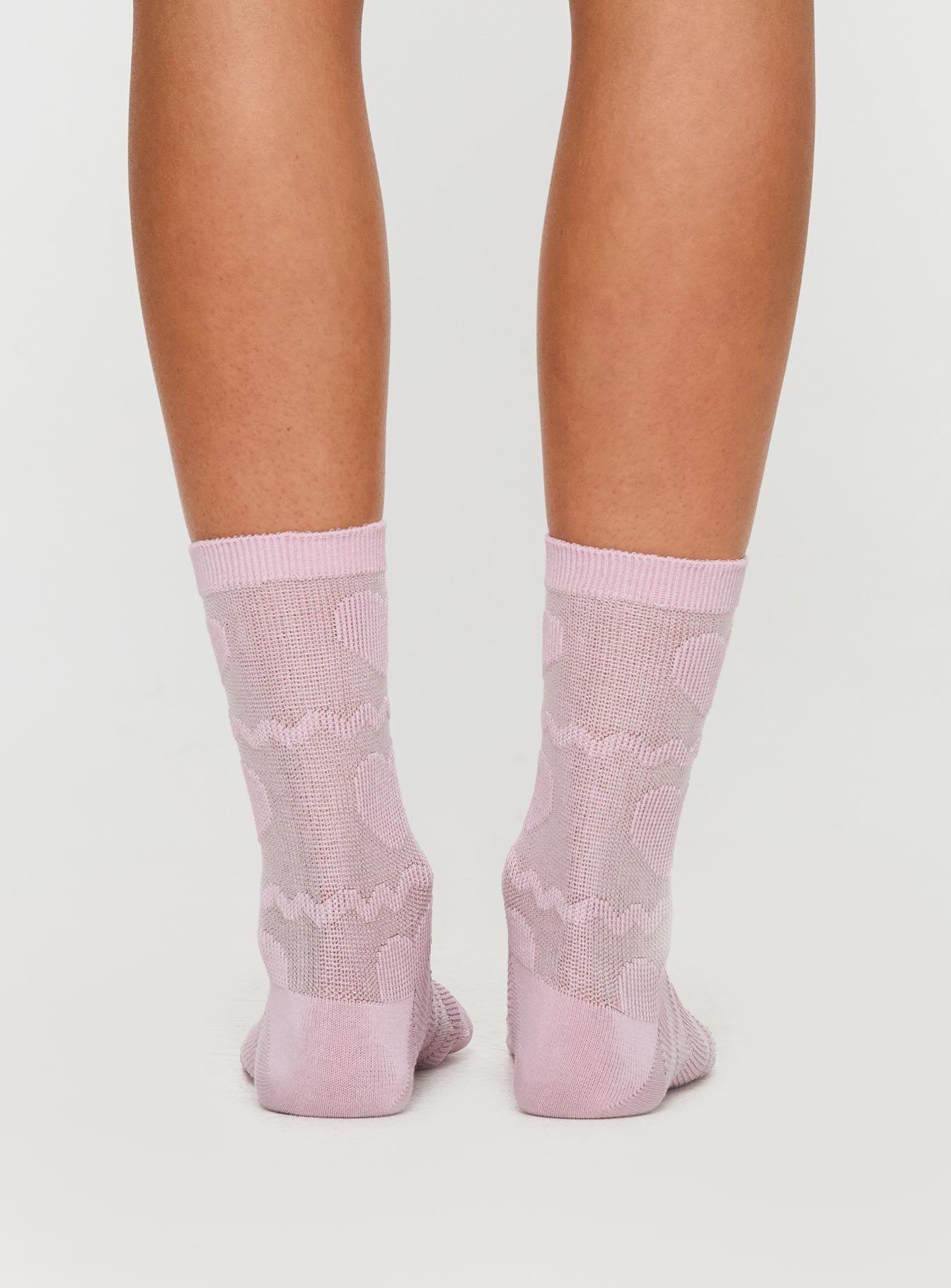 Sonder Crew Socks Pink - Image 4
