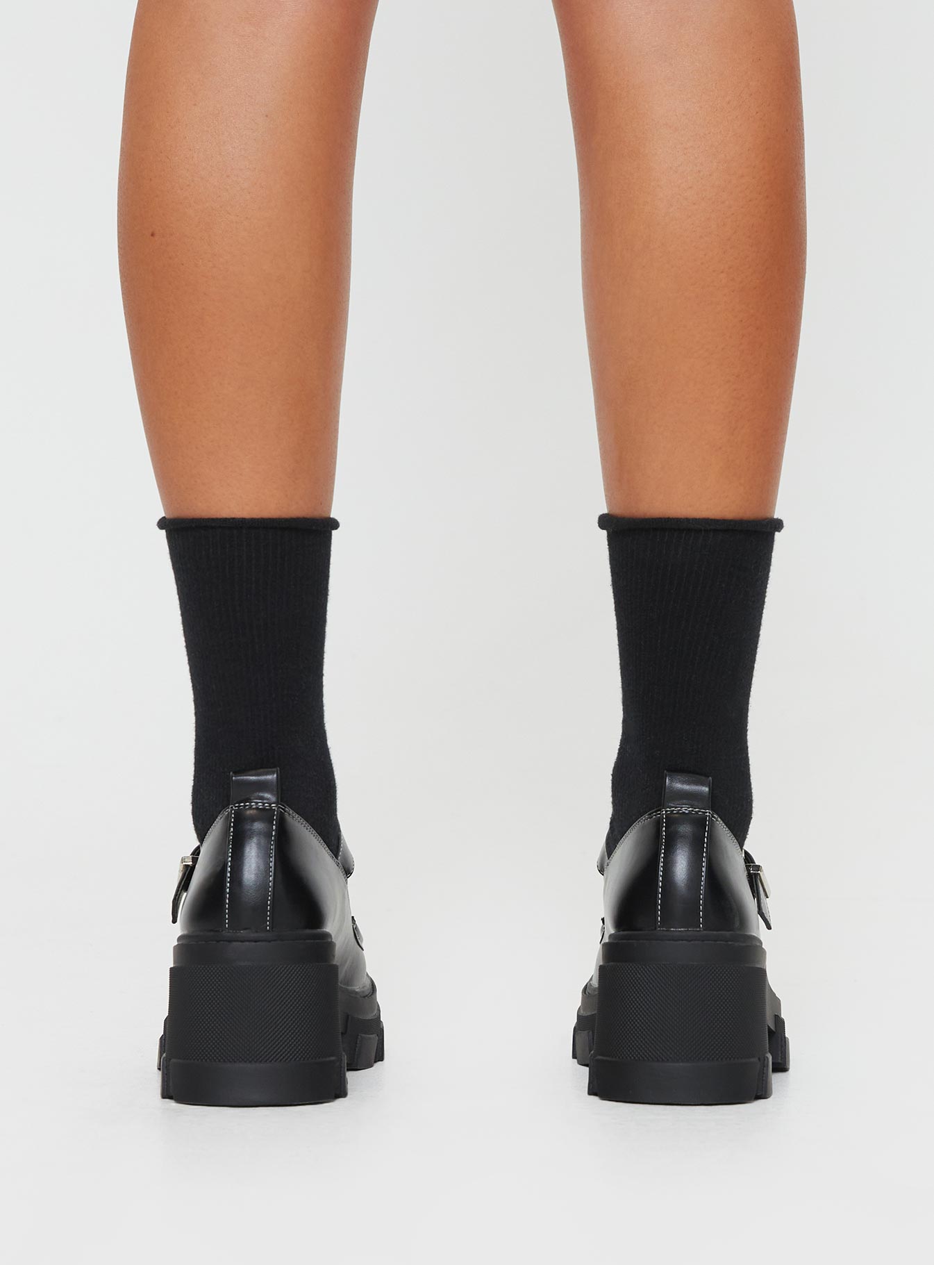 Entirely Mary Jane Heels Black - Image 4