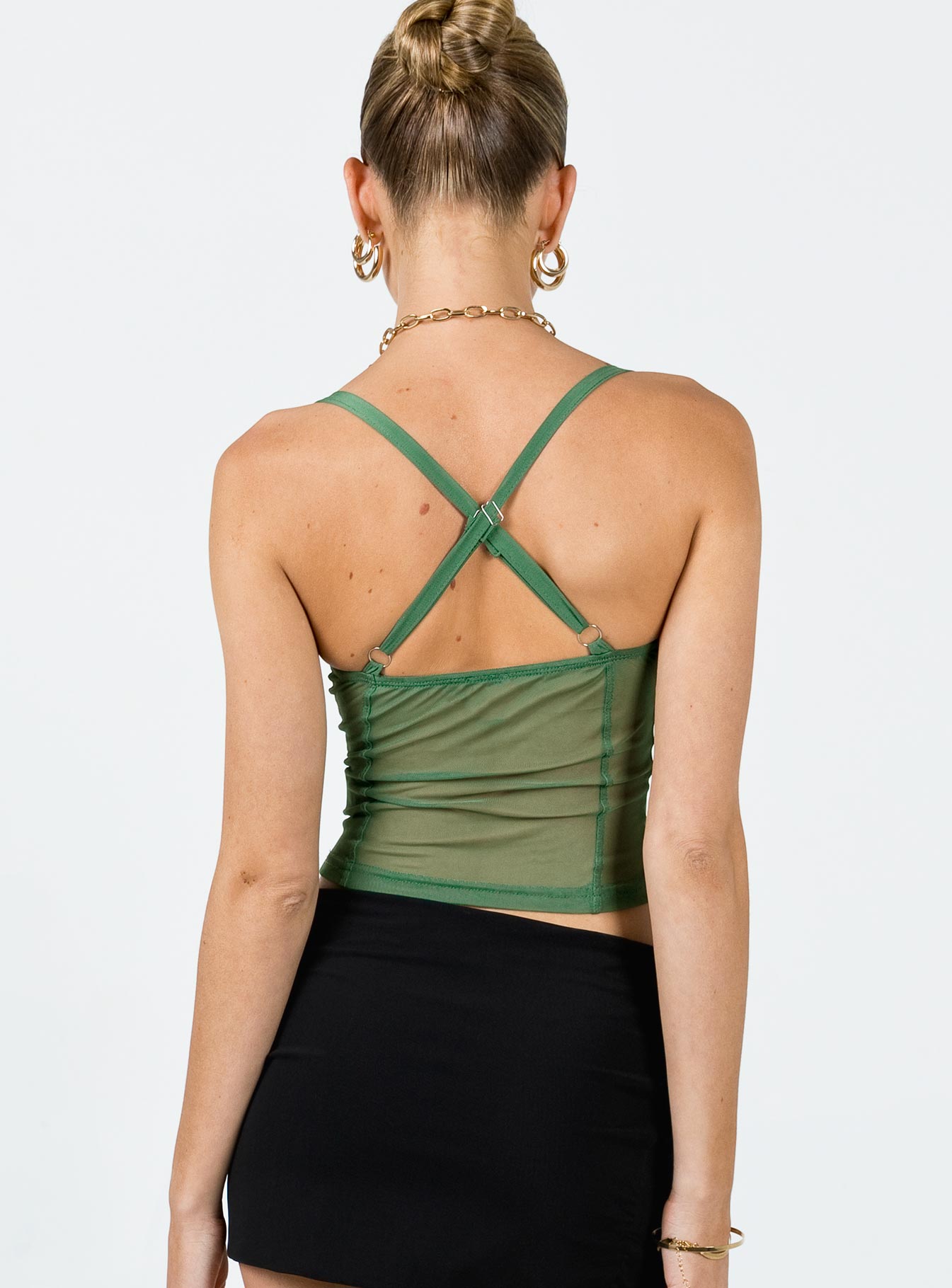 Foresta Bustier Top Green - Image 5