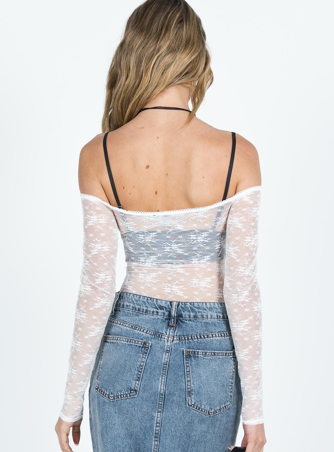 Mademoiselle Bodysuit White - Image 7