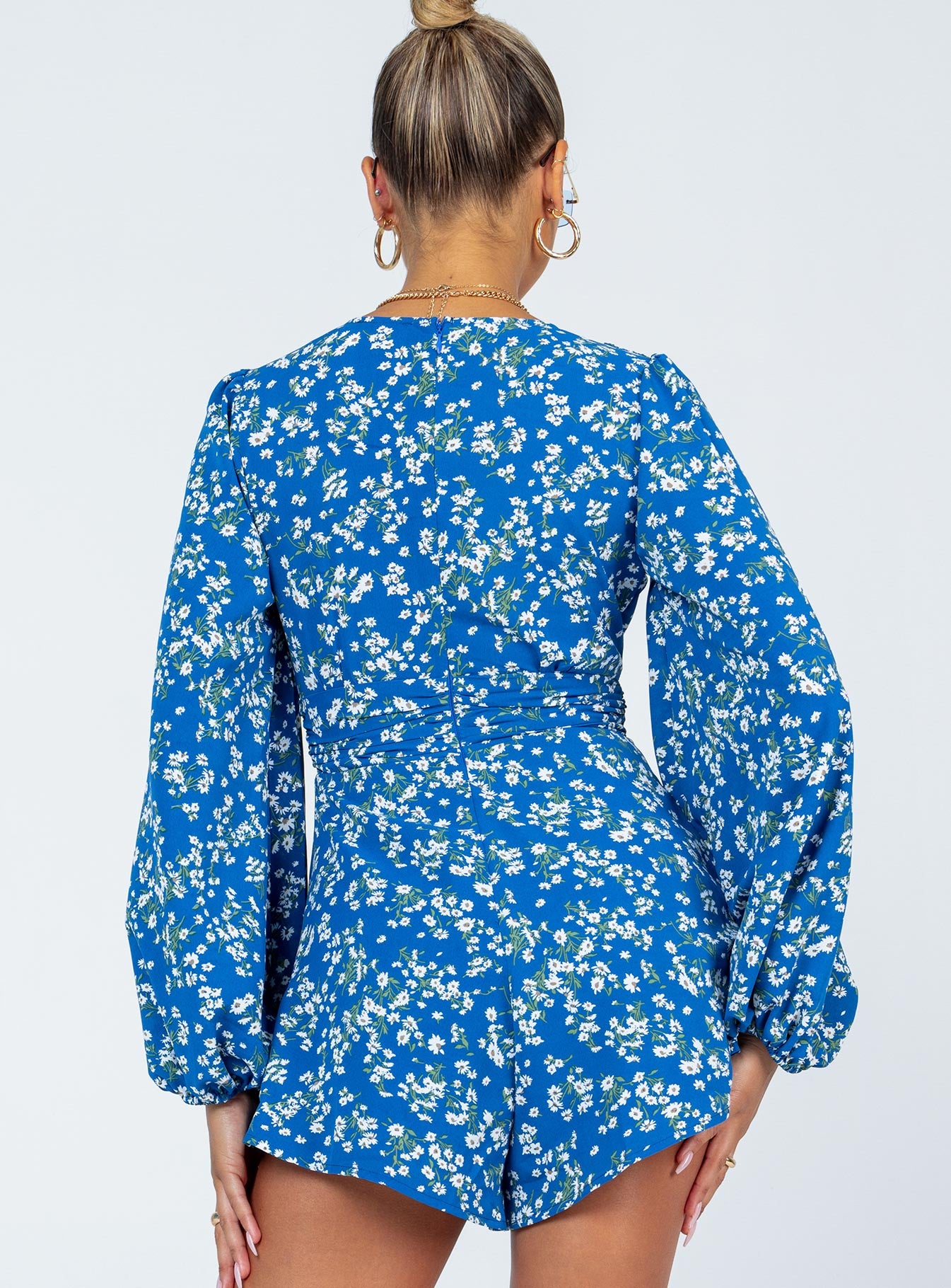 Atlas Romper Blue Floral - Image 4
