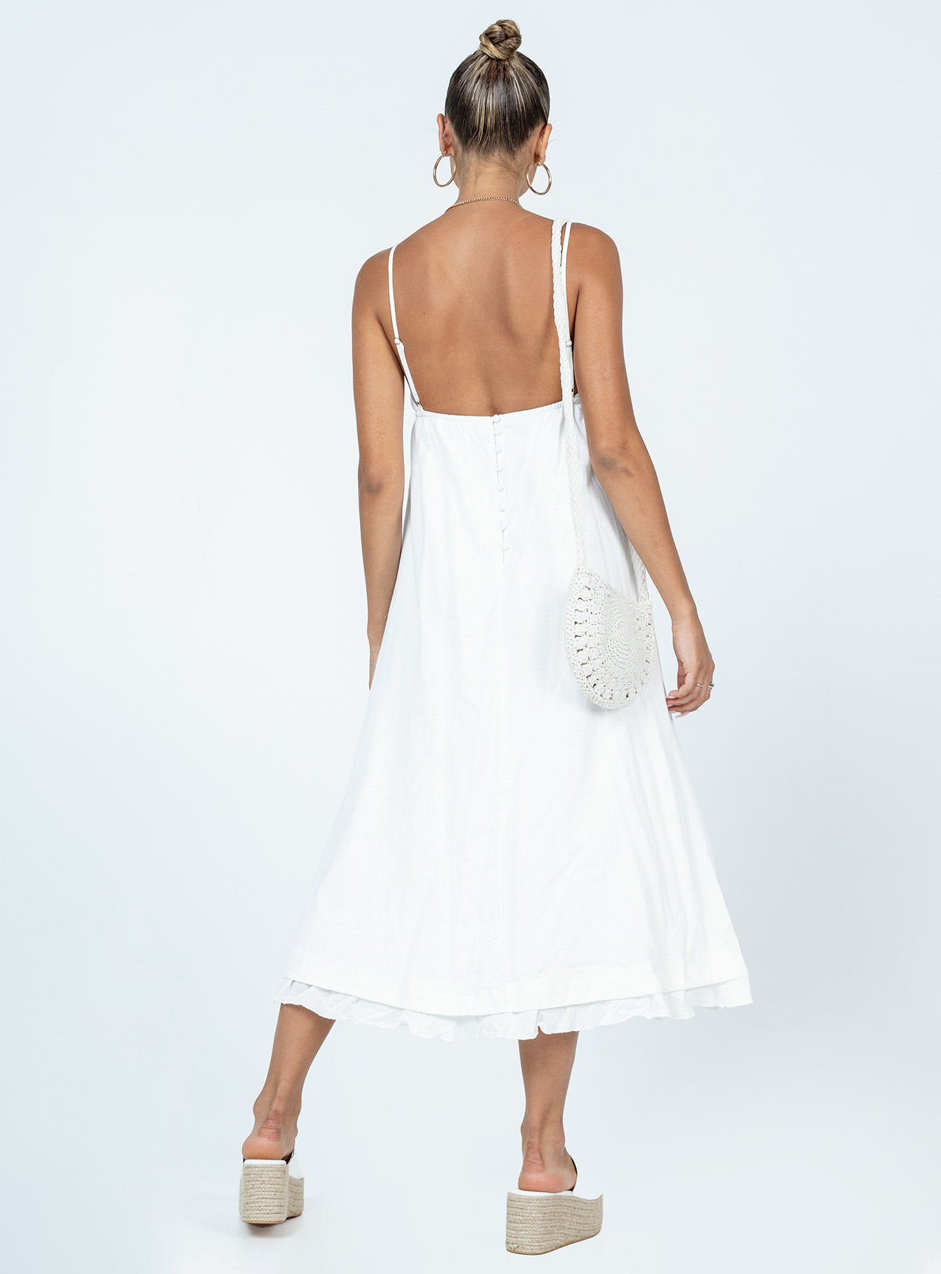 Empress Of Love Maxi Dress White - Image 5