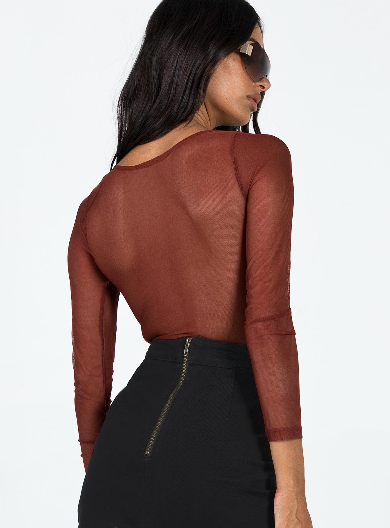 Leonie Bodysuit Brown - Image 5