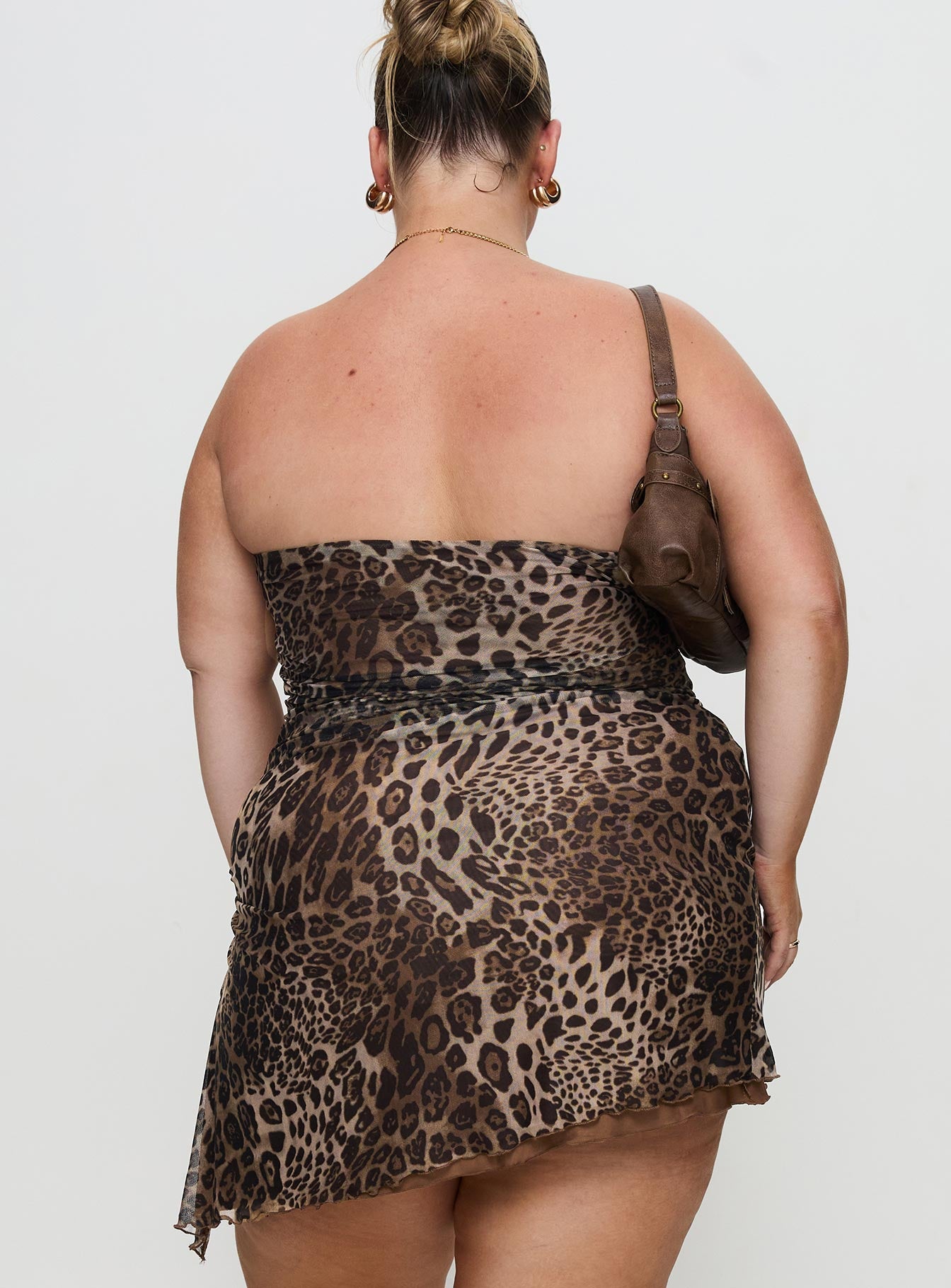 Donelli Mini Dress Leopard Curve - Image 5
