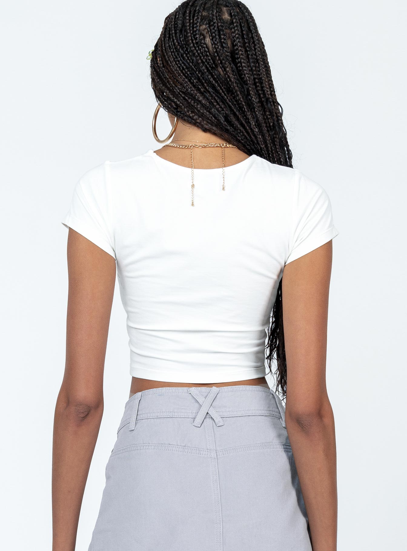 U Wait Tee White - Image 5