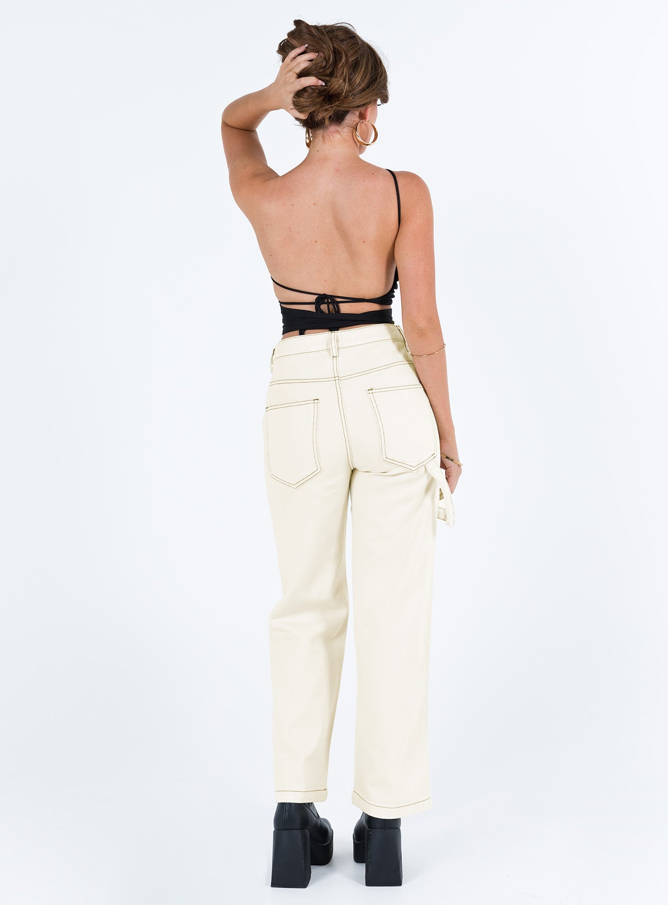 Copeland Jeans White Petite - Image 5