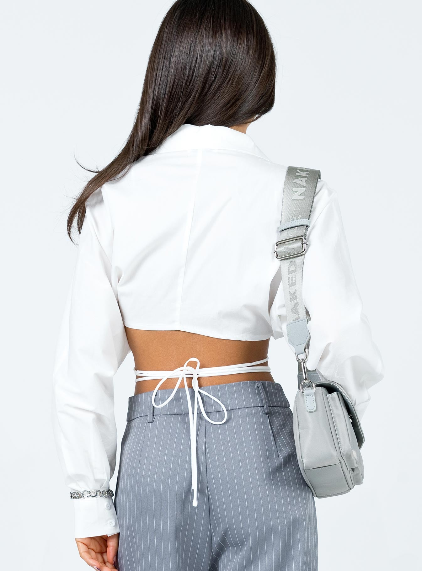 Rylen Long Sleeve Top White - Image 5