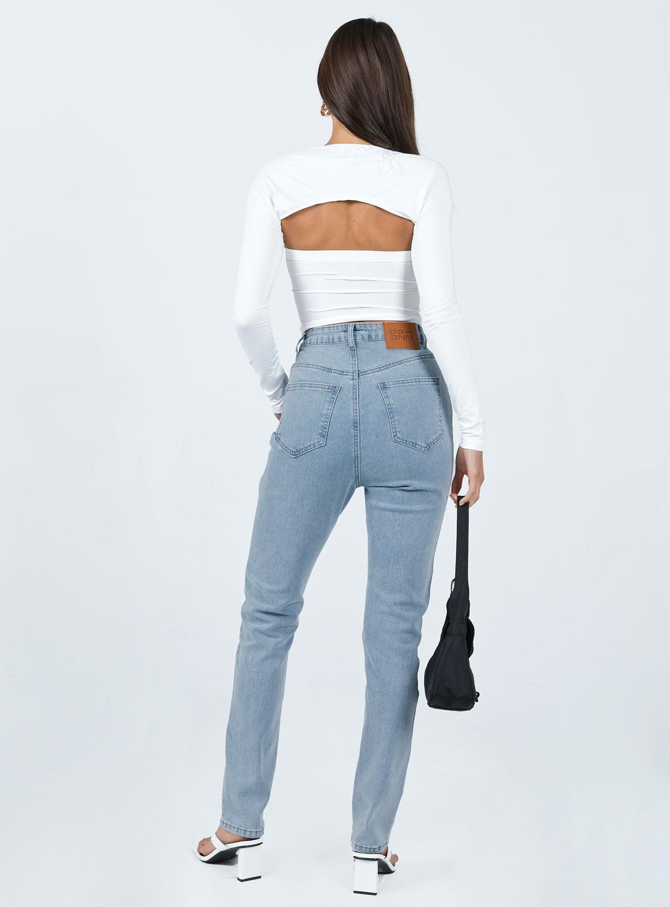Darley Asymmetric Jeans Denim - Image 4