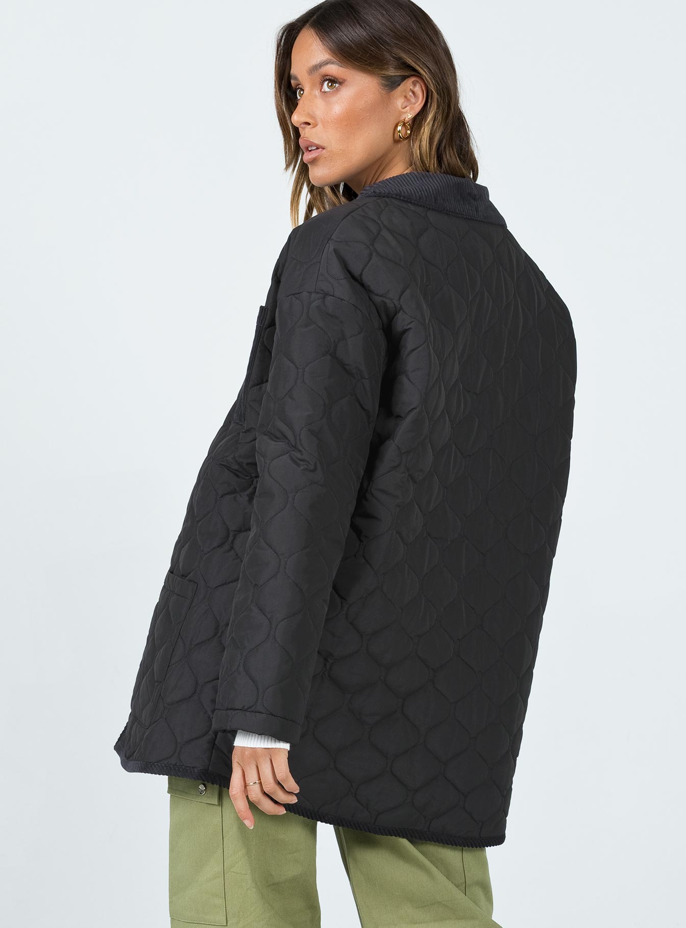 Camari Quilter Jacket Black - Image 5