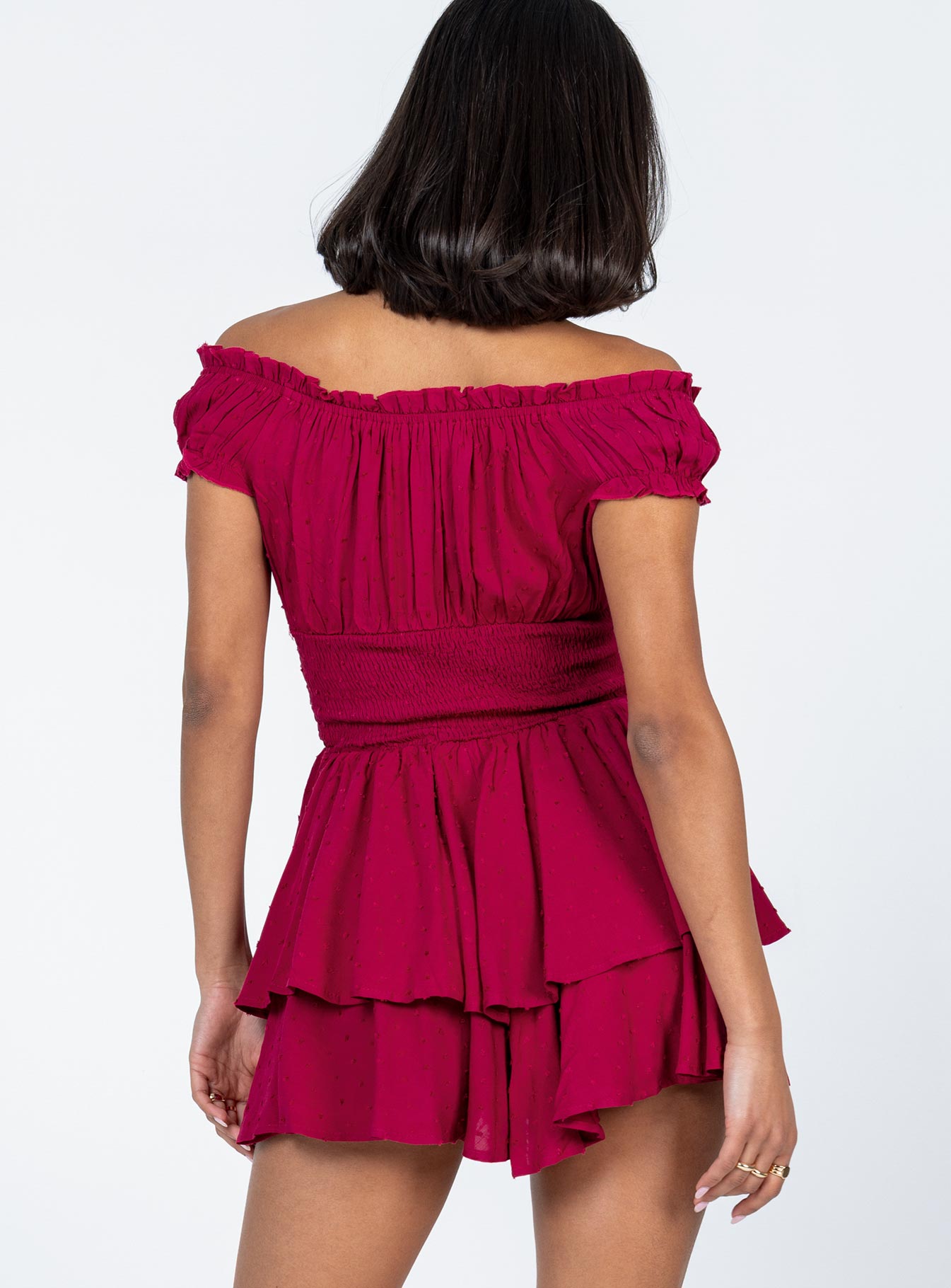 The Love Galore Romper Burgundy - Image 5