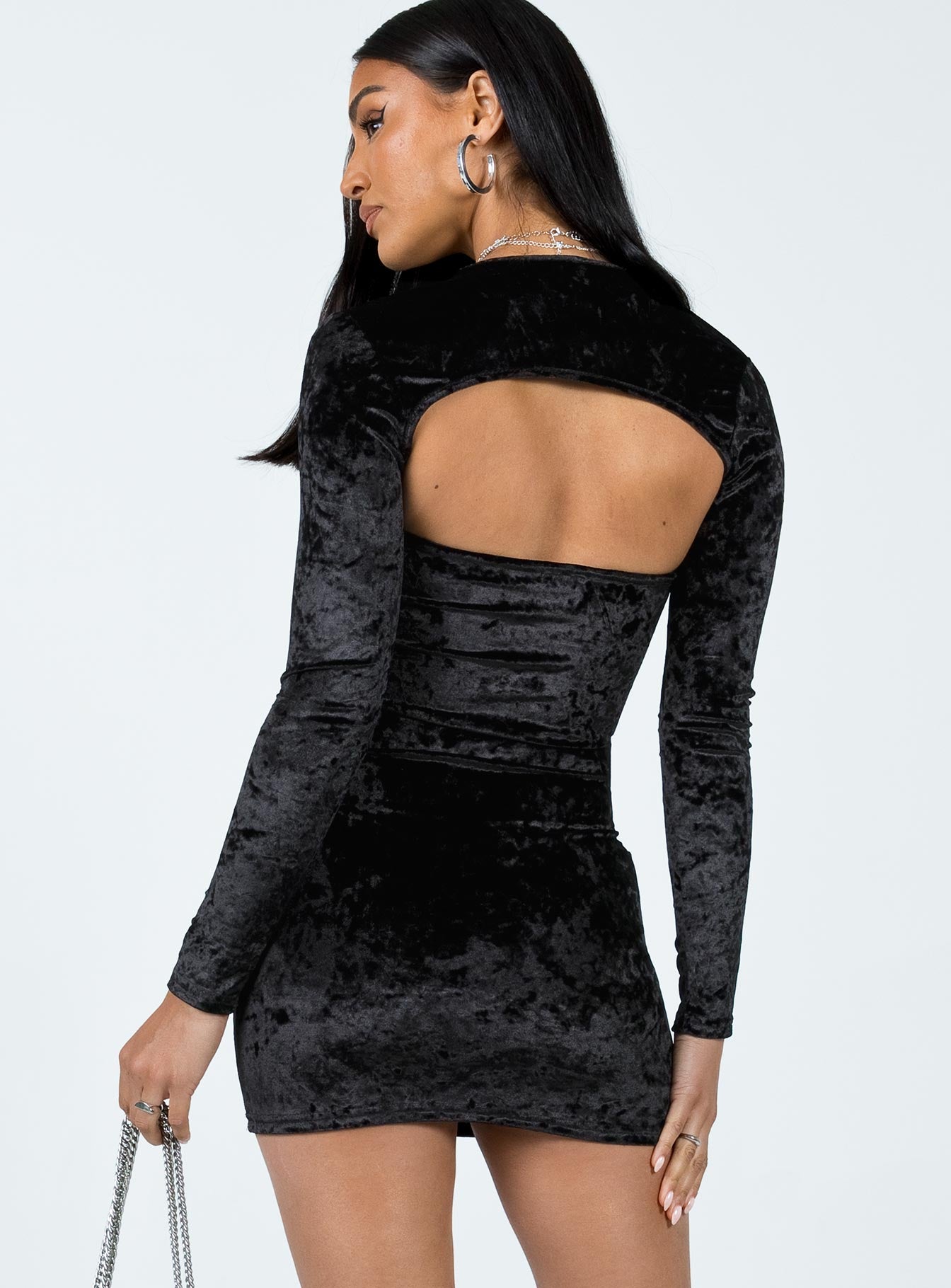 Beenna Velour Set Black - Image 5