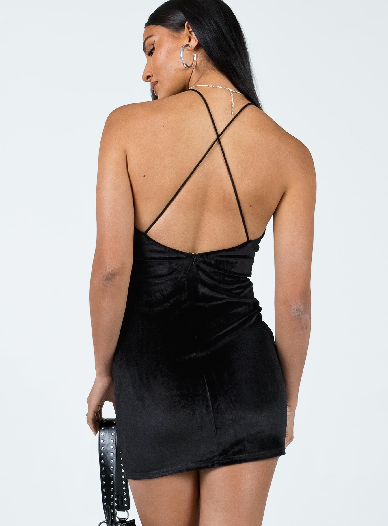 Farland Mini Dress Black - Image 5