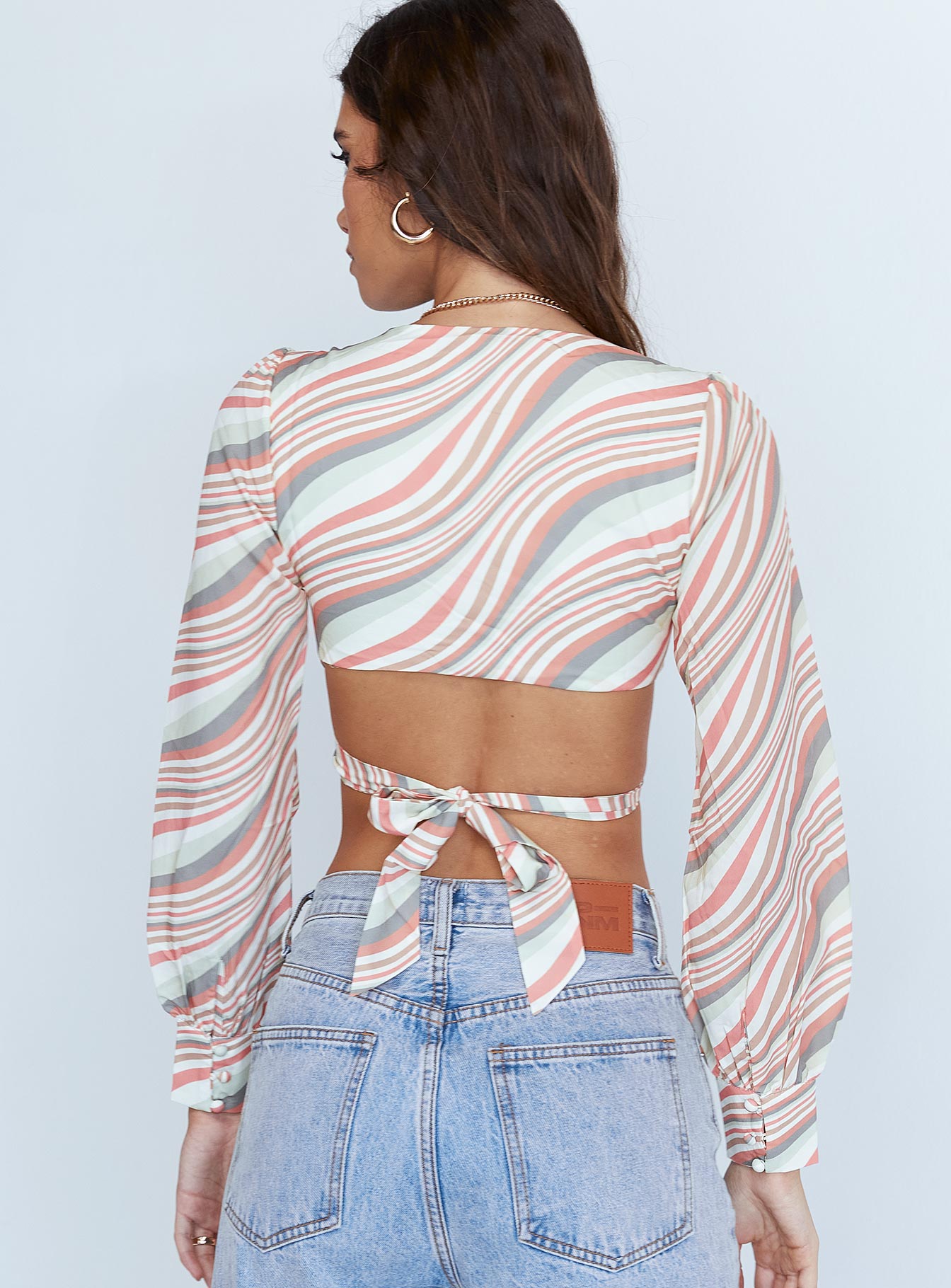 Halle Long Sleeve Top Multi - Image 4