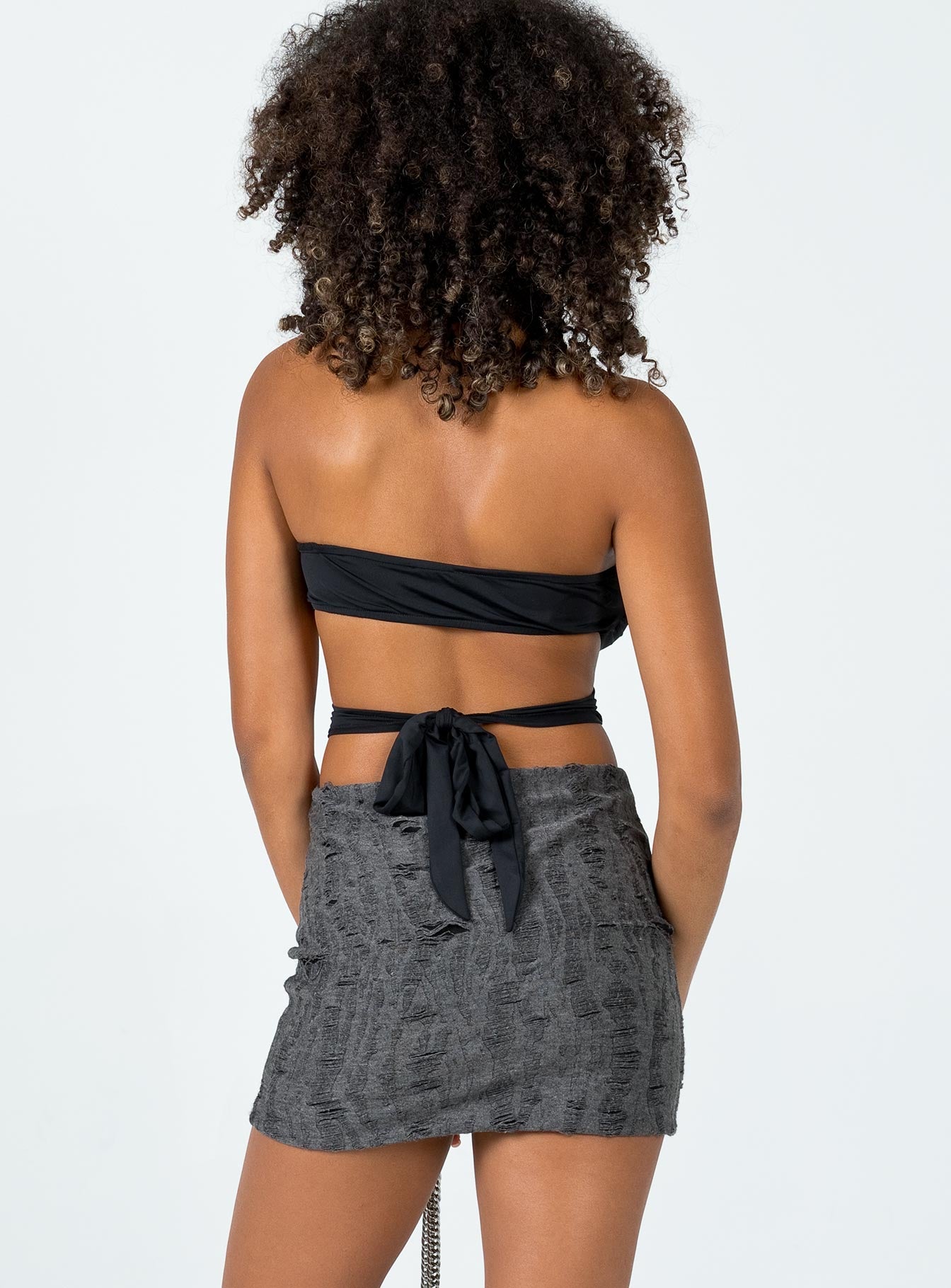 Conan Mini Skirt Black - Image 5