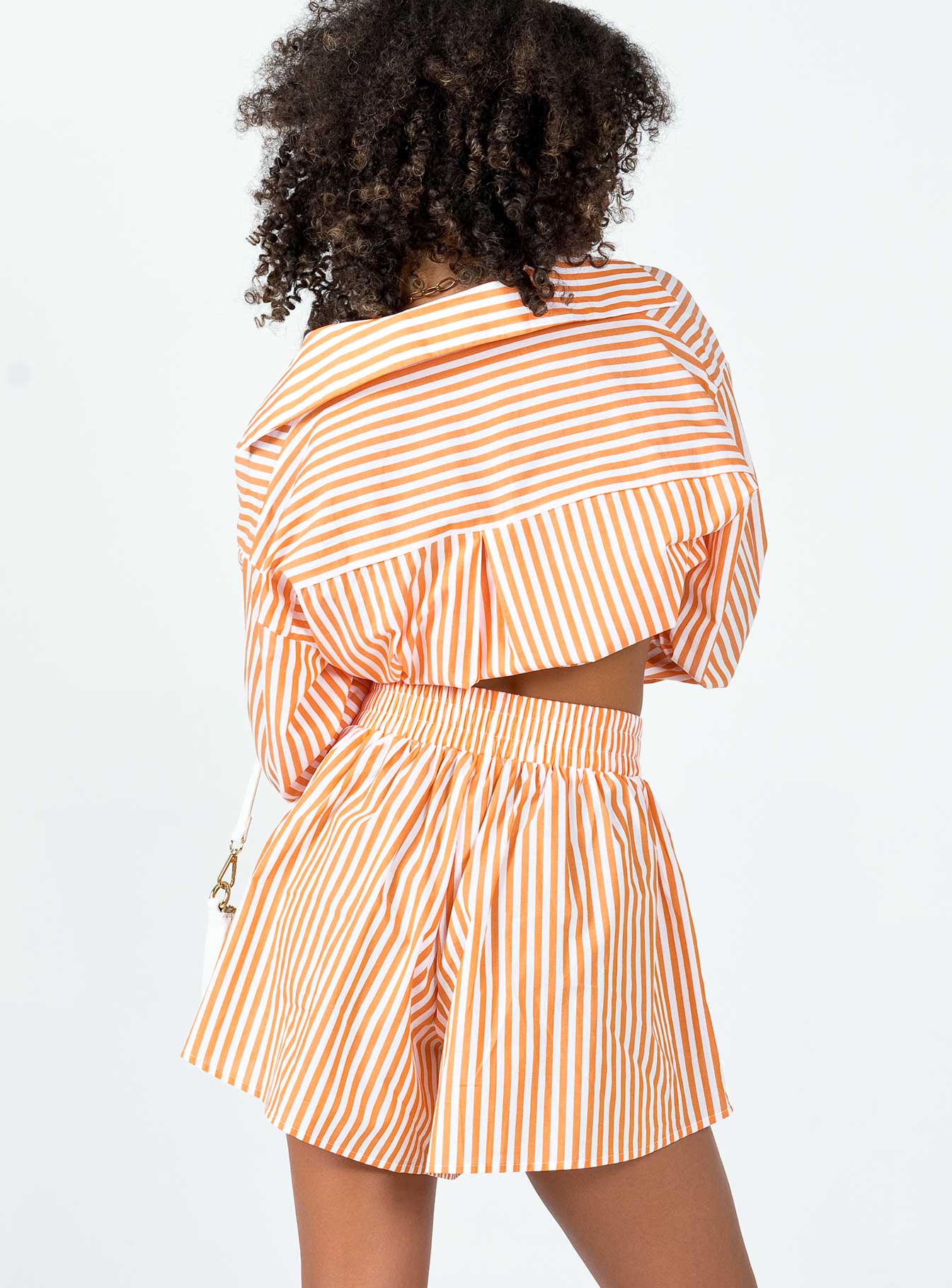 Boyfriend Shorts Orange - Image 5