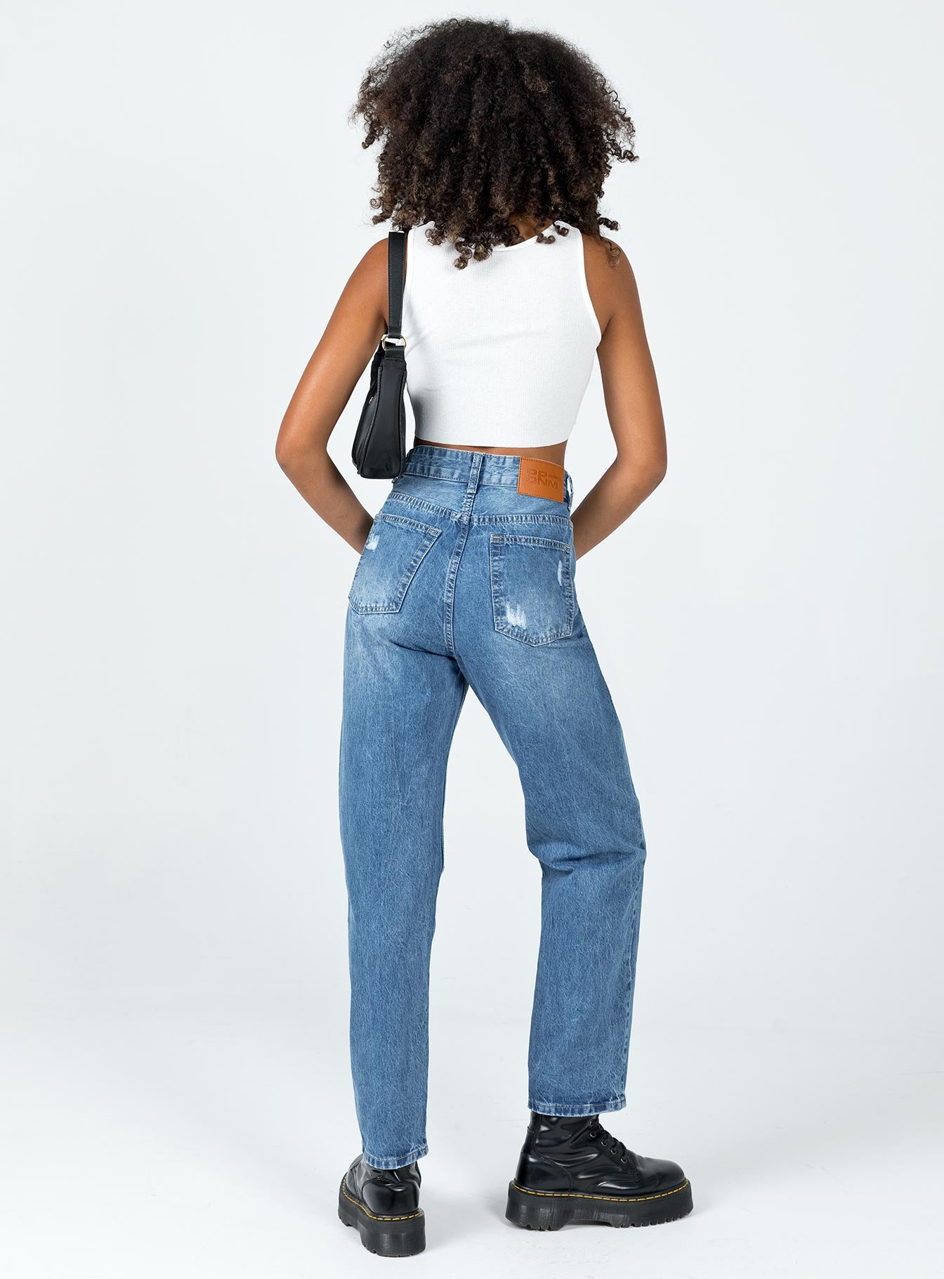 Taxco Straight Leg Denim Jeans - Image 5