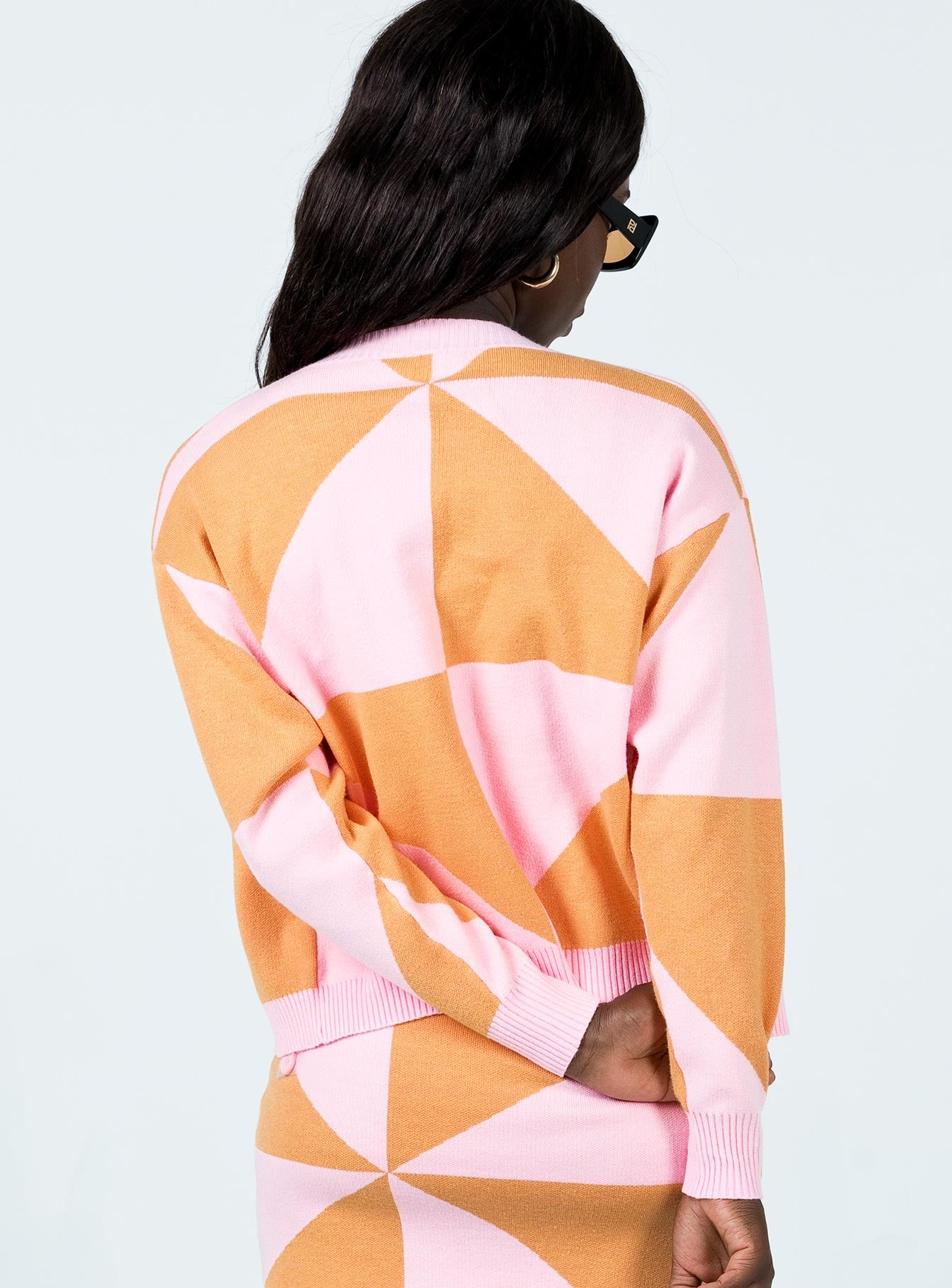 Ivanna Knit Cardigan Set Multi - Image 4