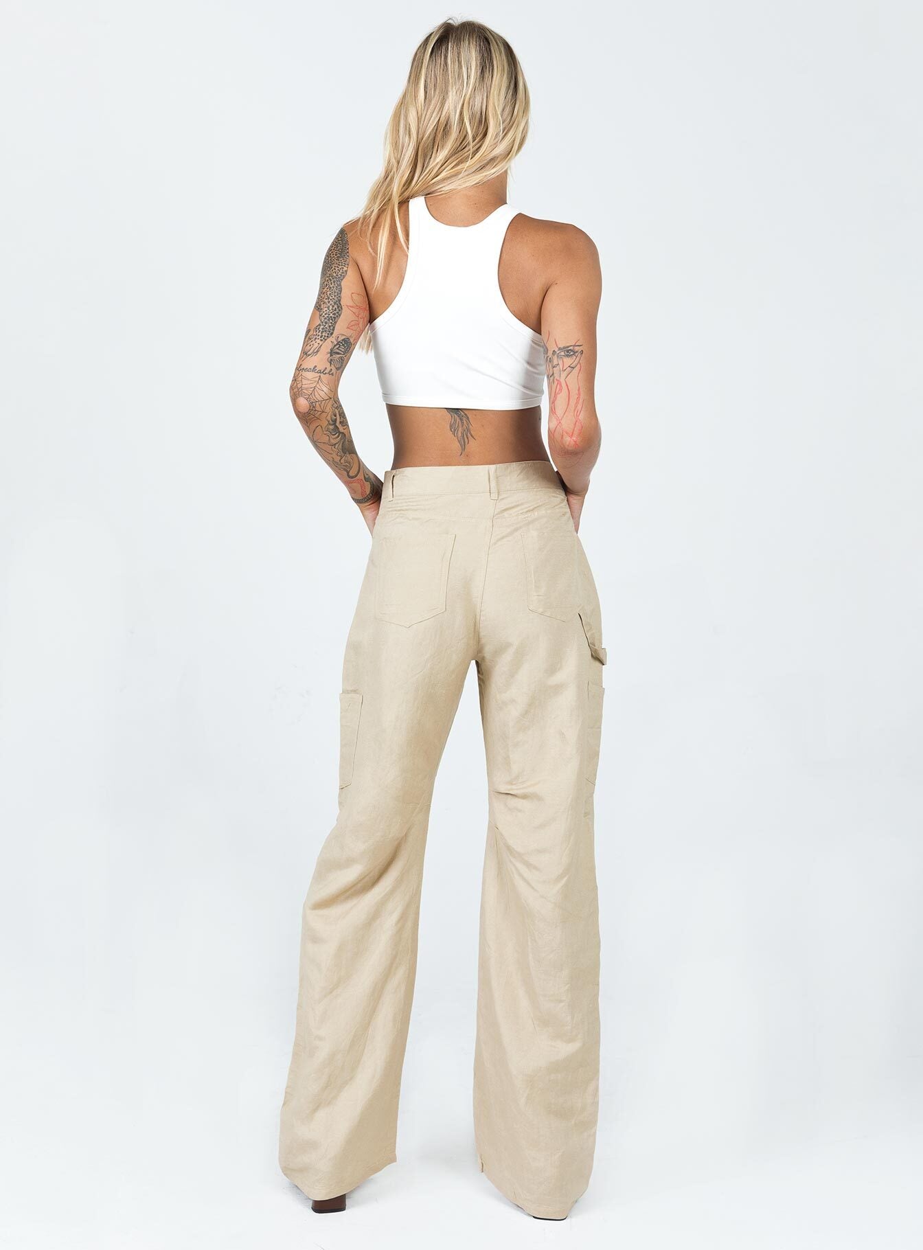 Miami Vice Pants Wheat - Image 6