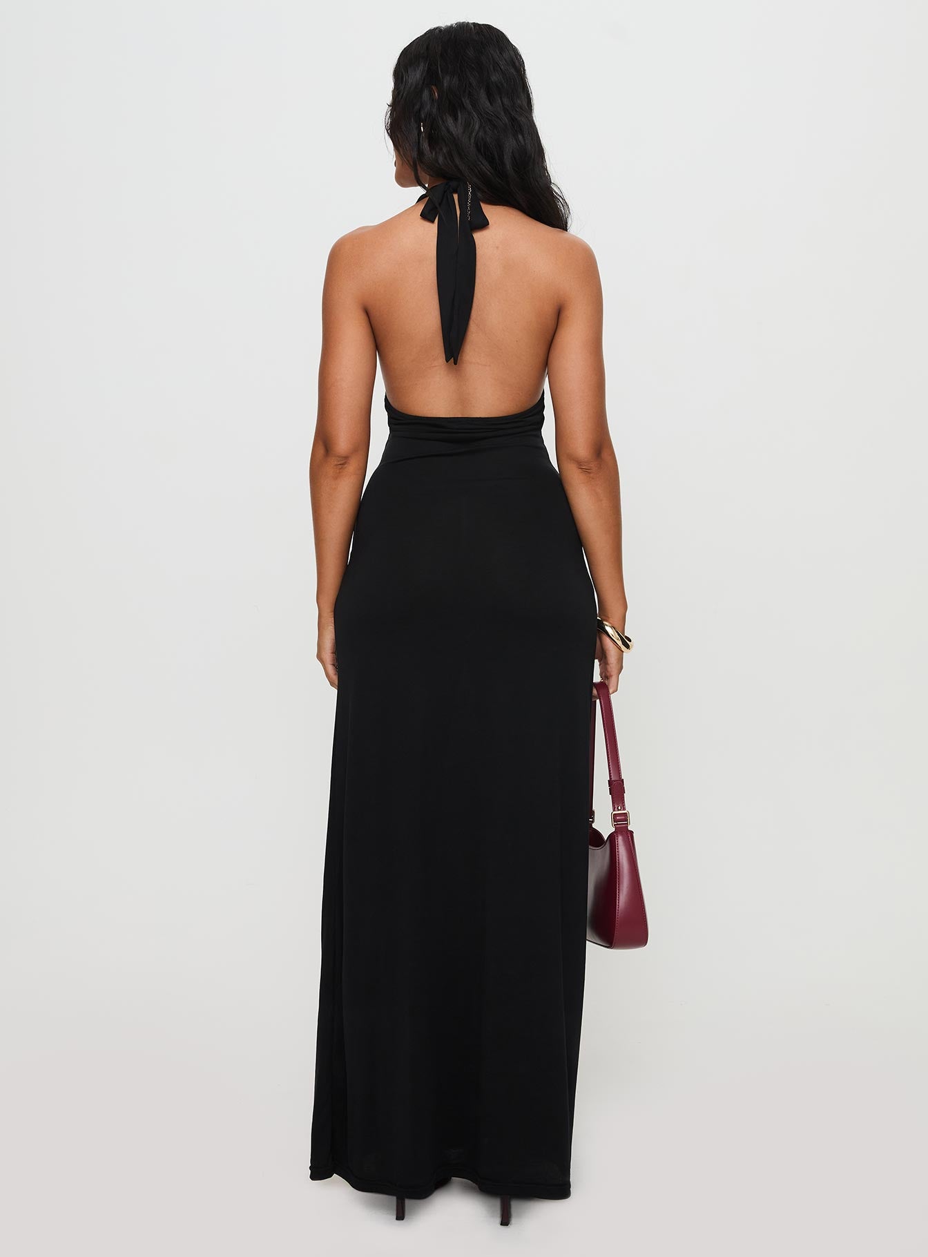 Tinisie Maxi Dress Black - Image 4