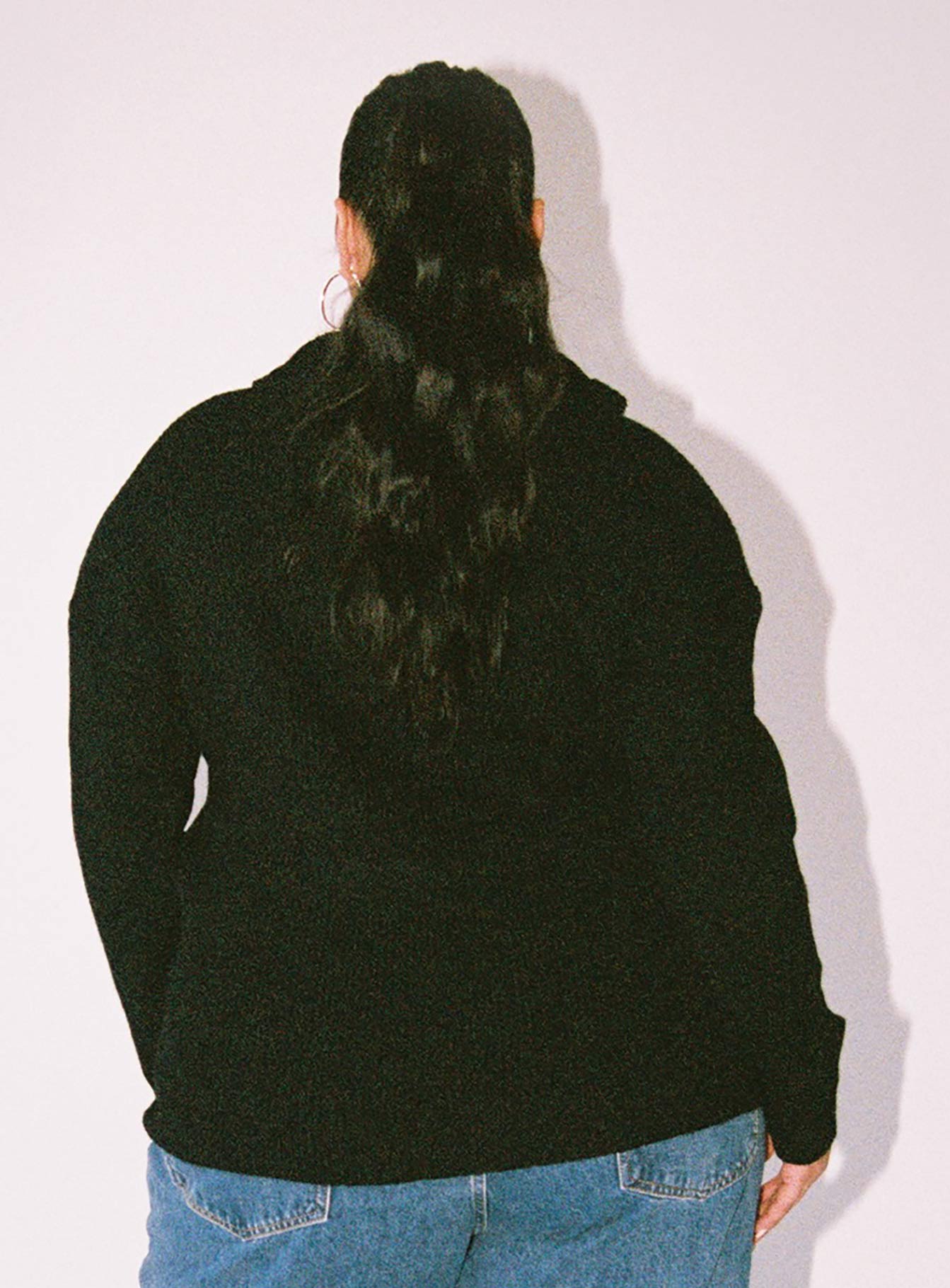 Bessy Knit Sweater Black Curve - Image 8