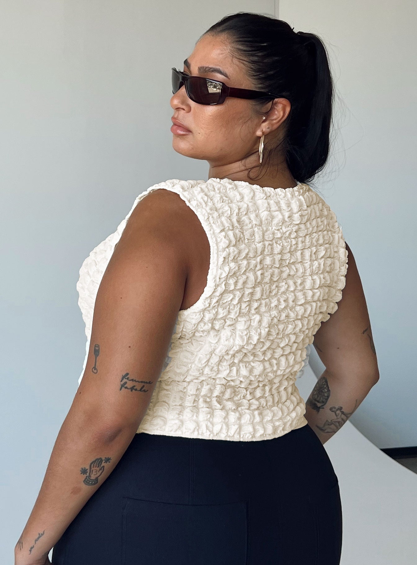 Kendrick Top Cream Curve - Image 5